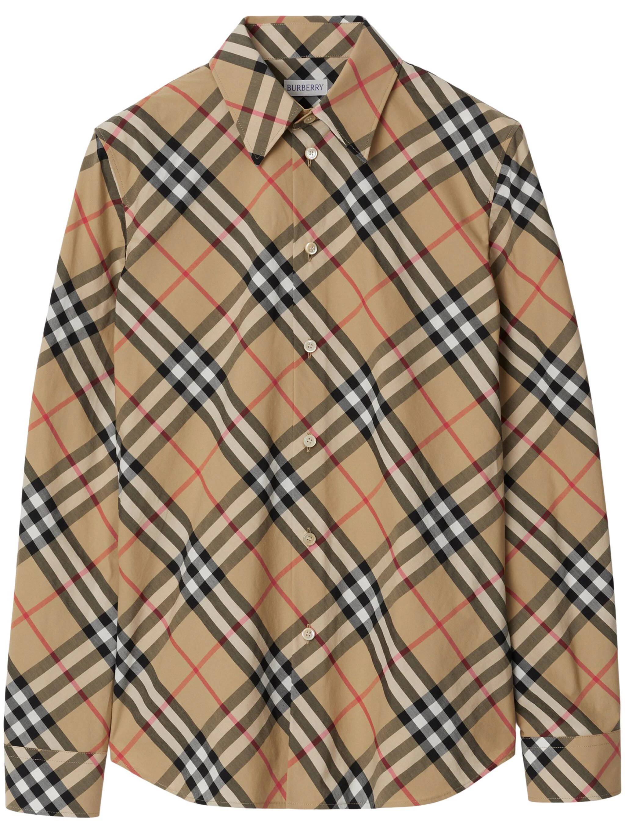 Burberry 8087629 Woman Sand Shirts - Zuklat