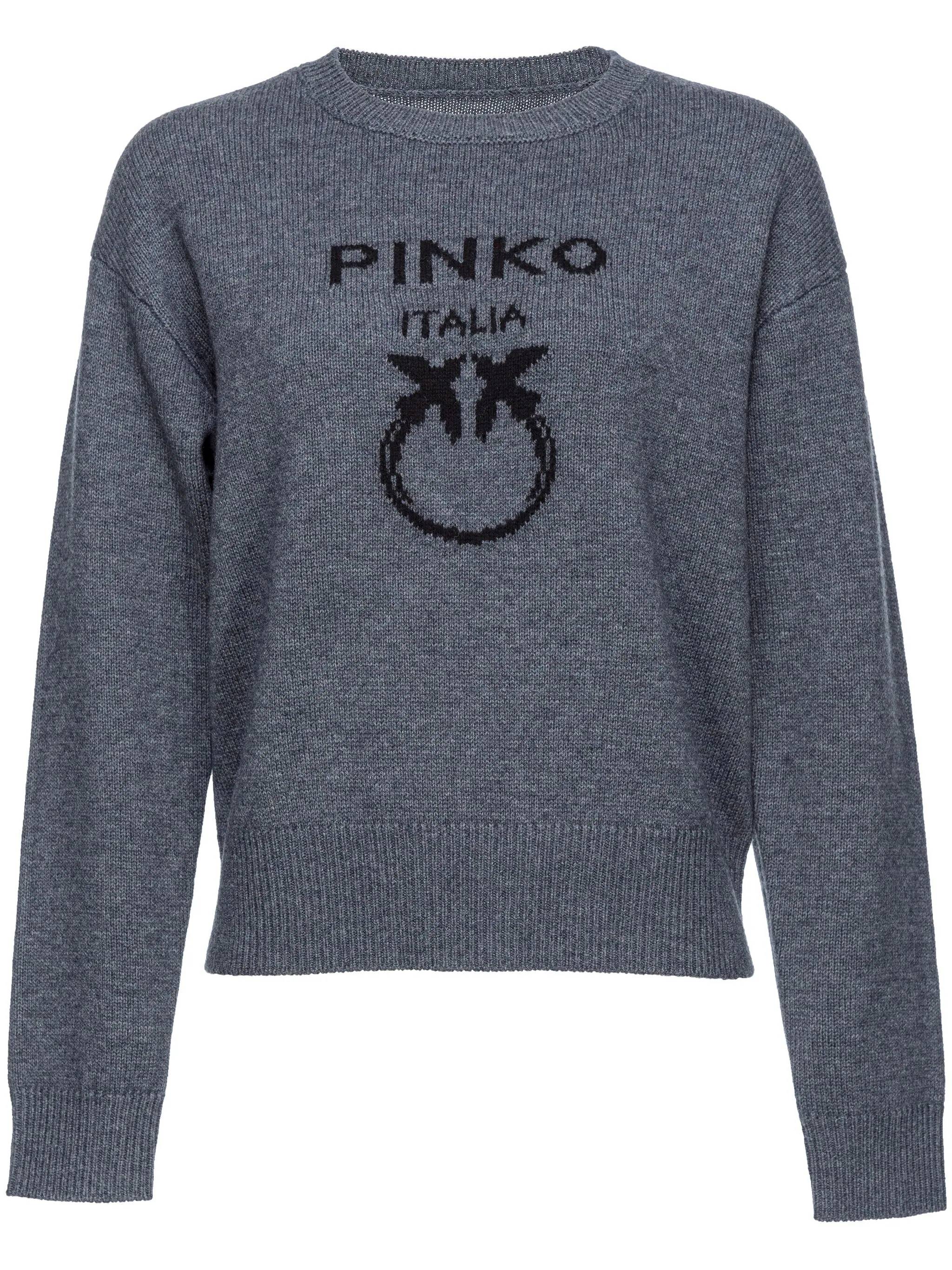 Pinko 100414 Woman Grey Sweaters - Zuklat