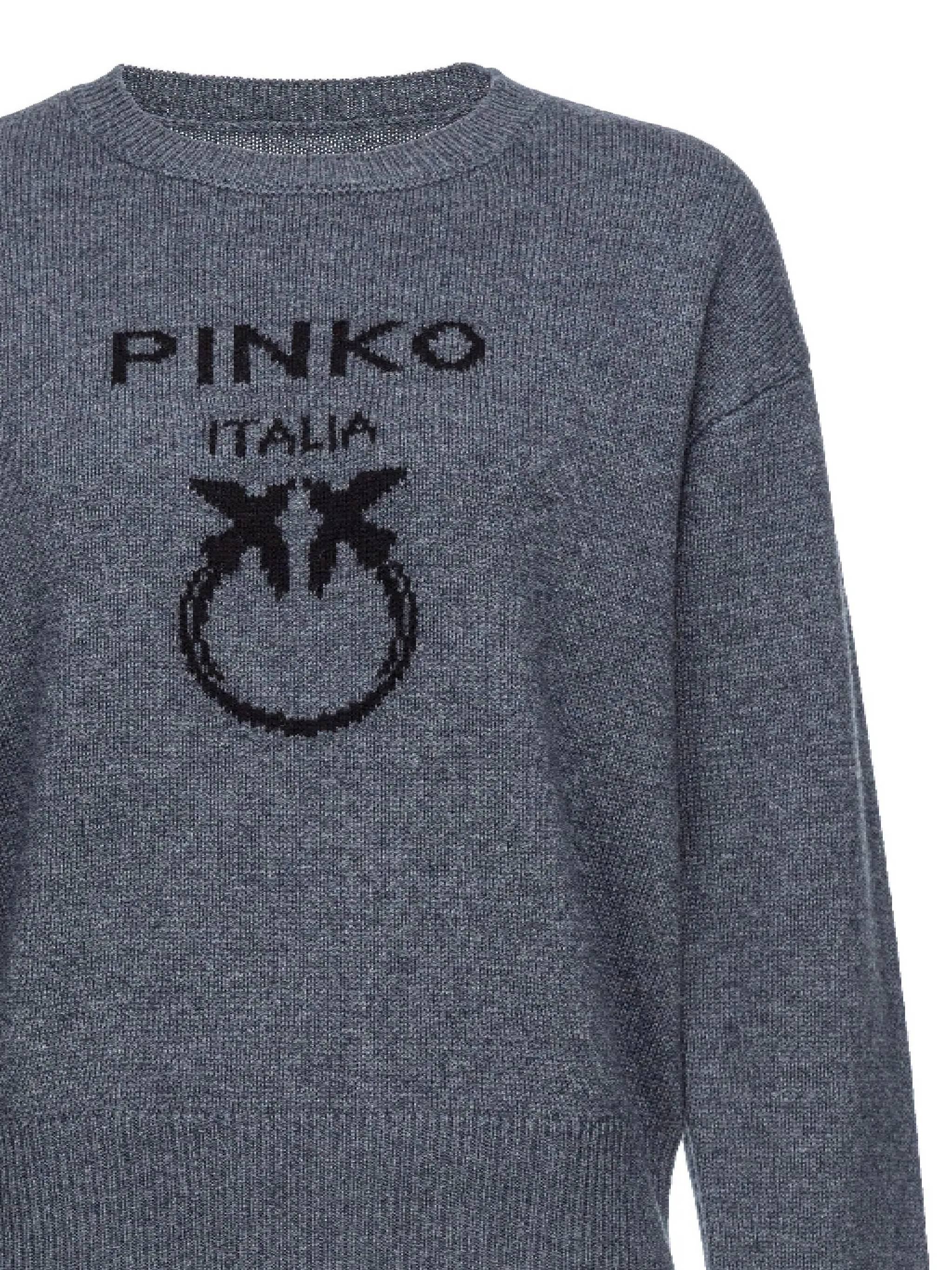 Pinko 100414 Woman Grey Sweaters - Zuklat