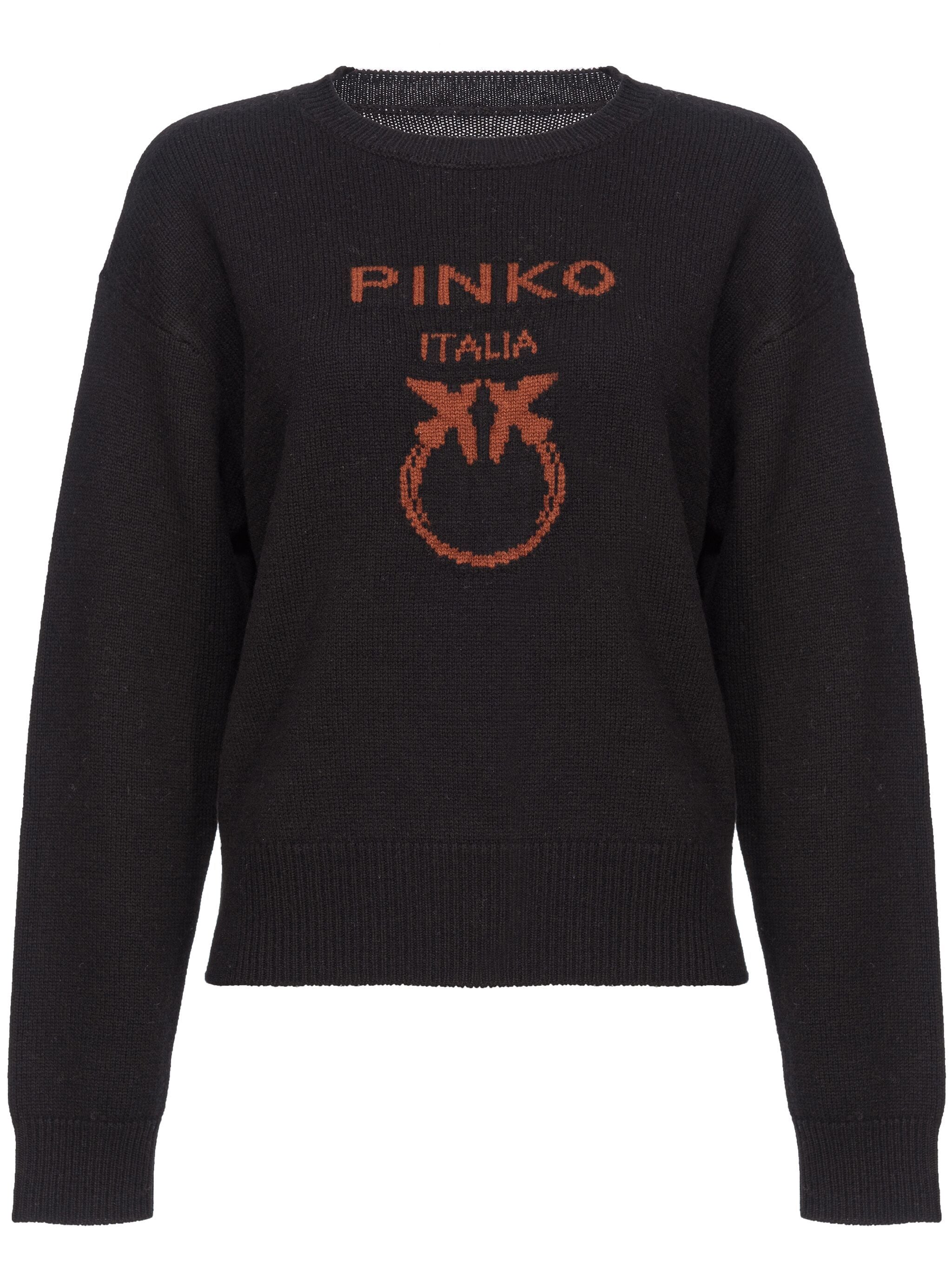 Pinko 100414 Woman NERO/BRUCIATO Sweaters - Zuklat