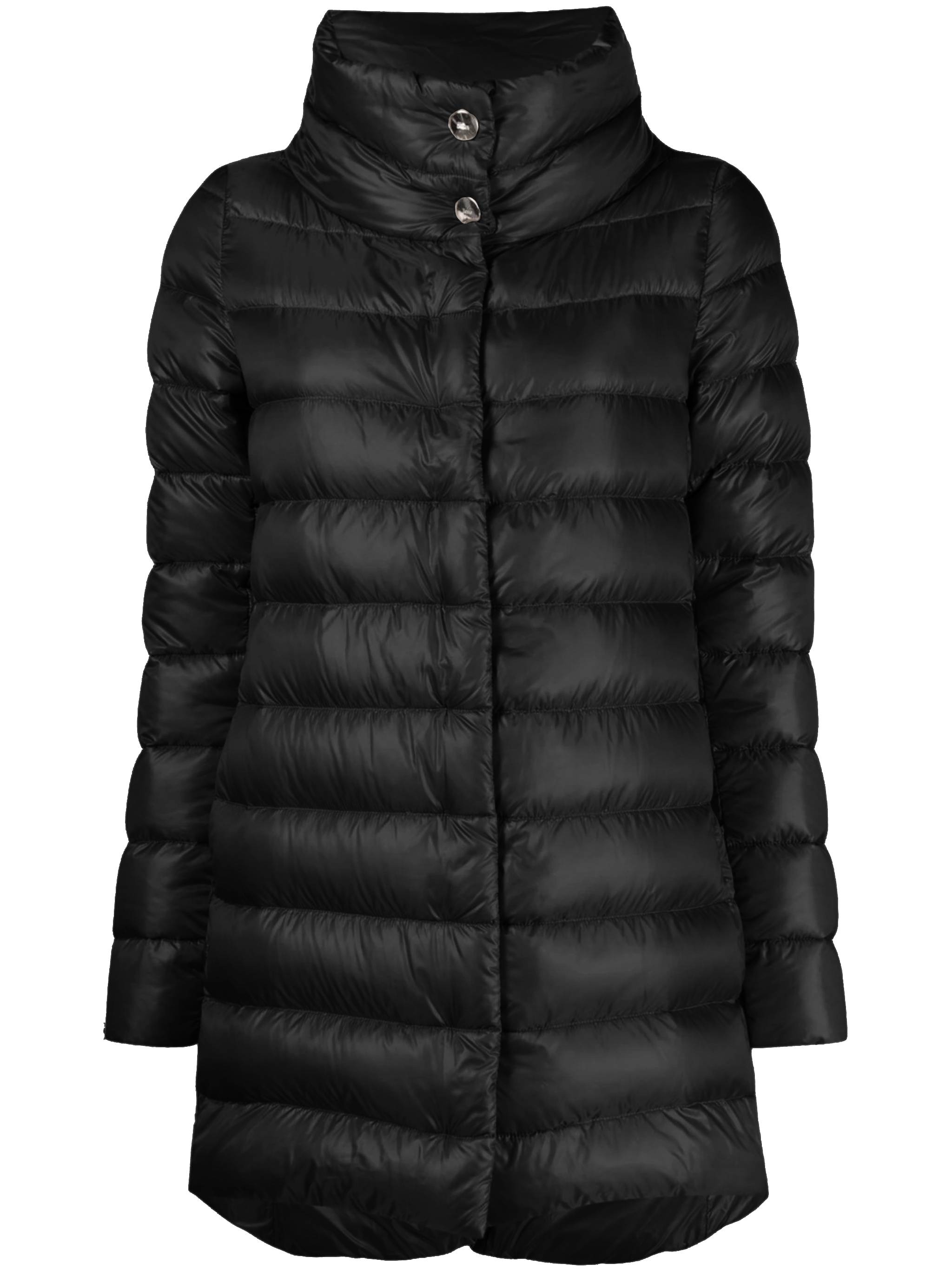 Herno PI0505DIC Woman Black Coats - Zuklat