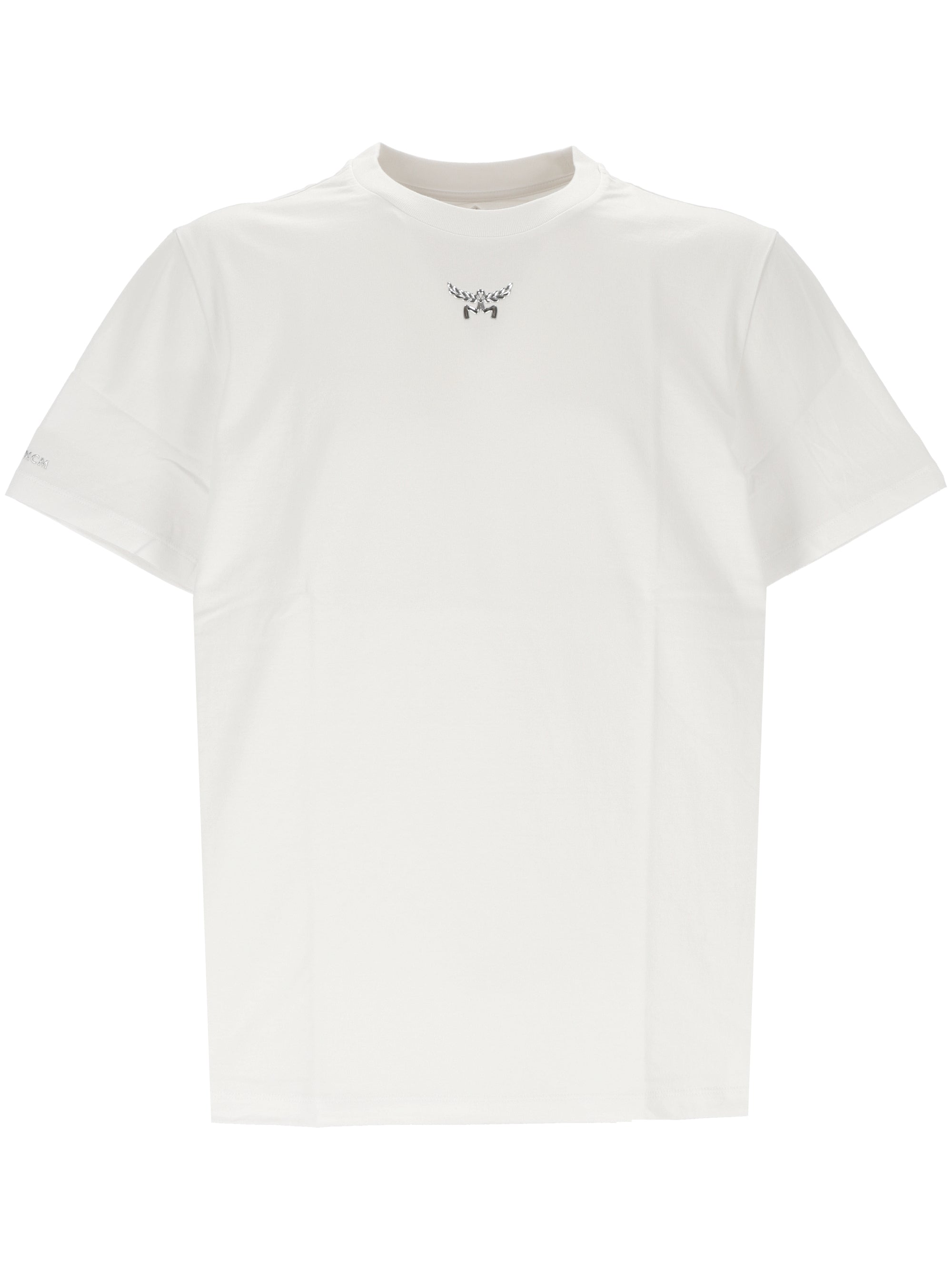 MCM MHTESBC01 Unisex White T-shirts and Polos - Zuklat