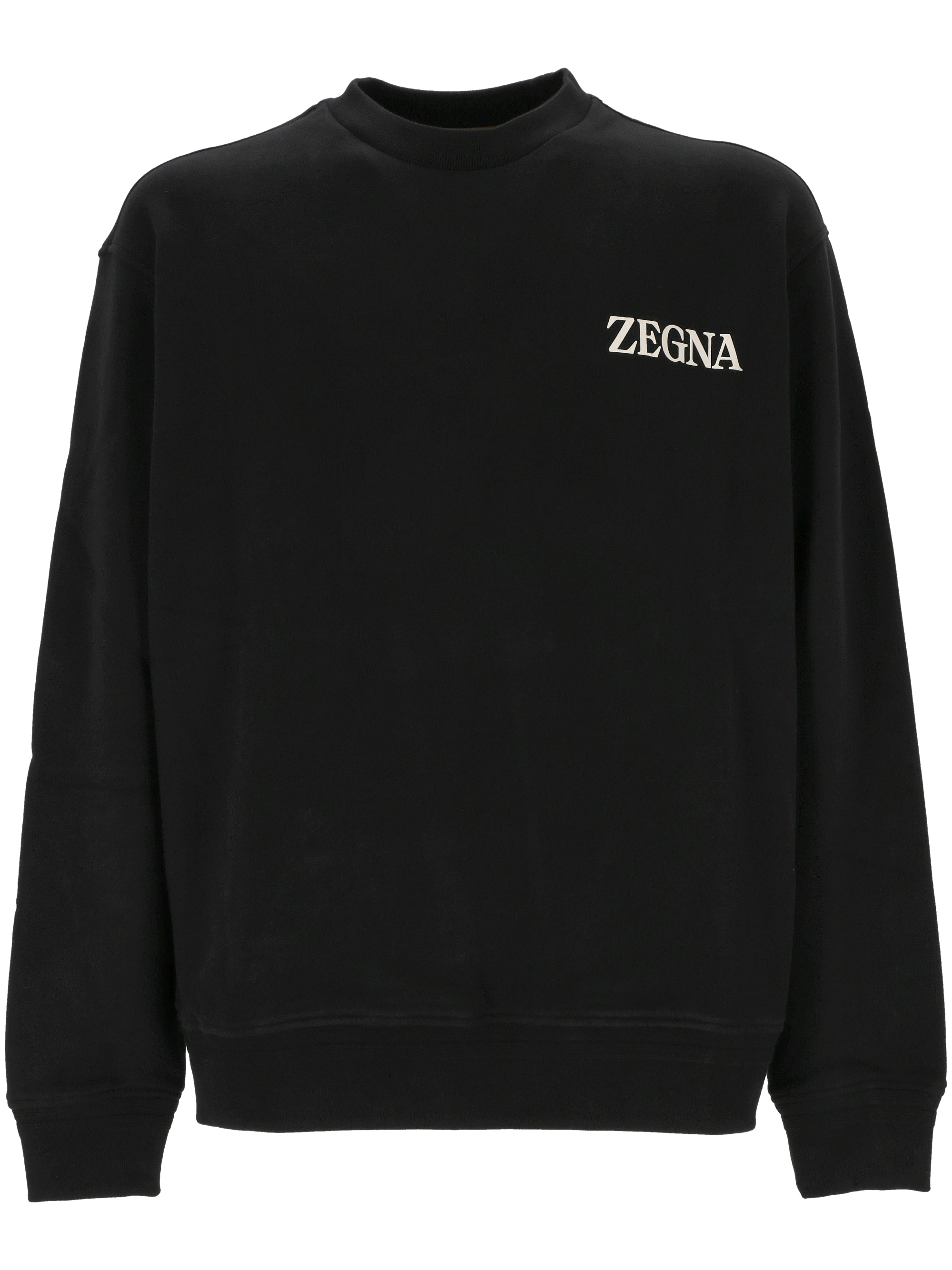 ZEGNA RUE522A8-E872 Man Black Sweaters - Zuklat