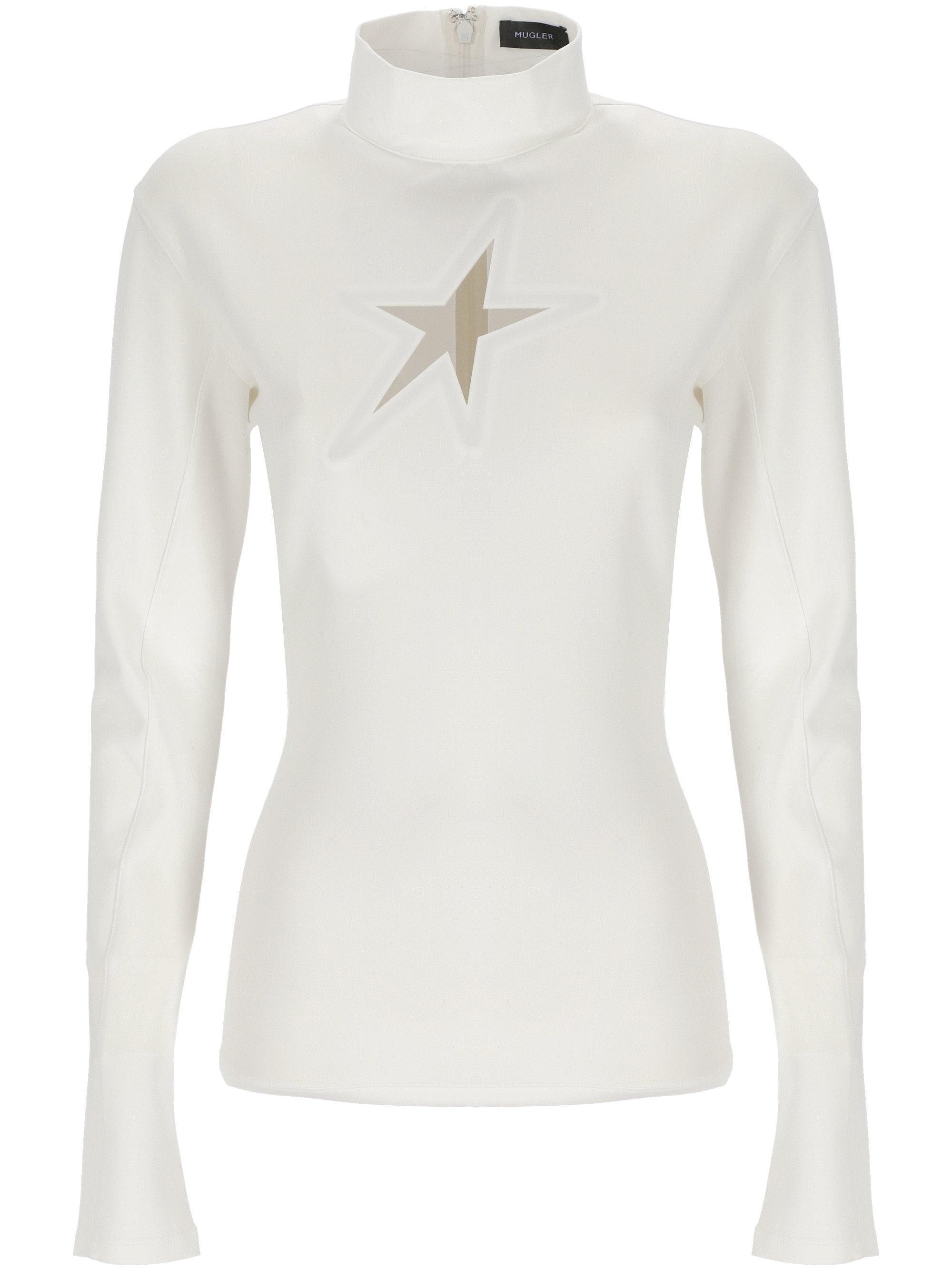 MUGLER 24F1TO0725859 Woman Beige Top - Zuklat