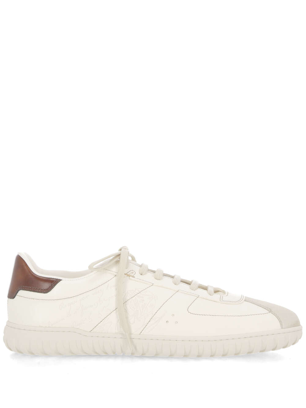 BERLUTI S6076-001 Man White Sneakers - Zuklat