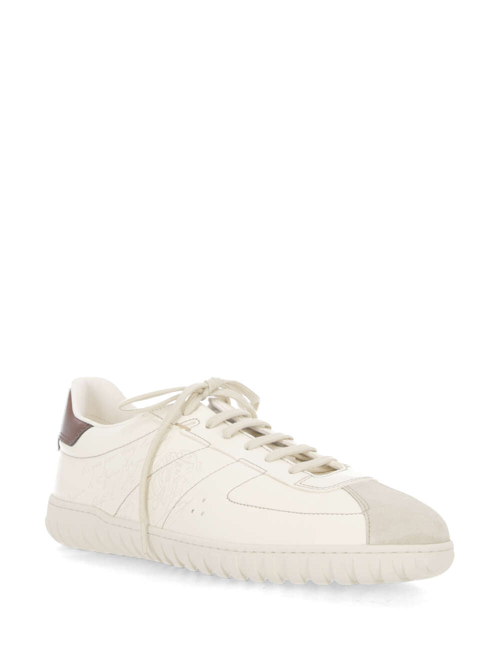 BERLUTI S6076-001 Man White Sneakers - Zuklat