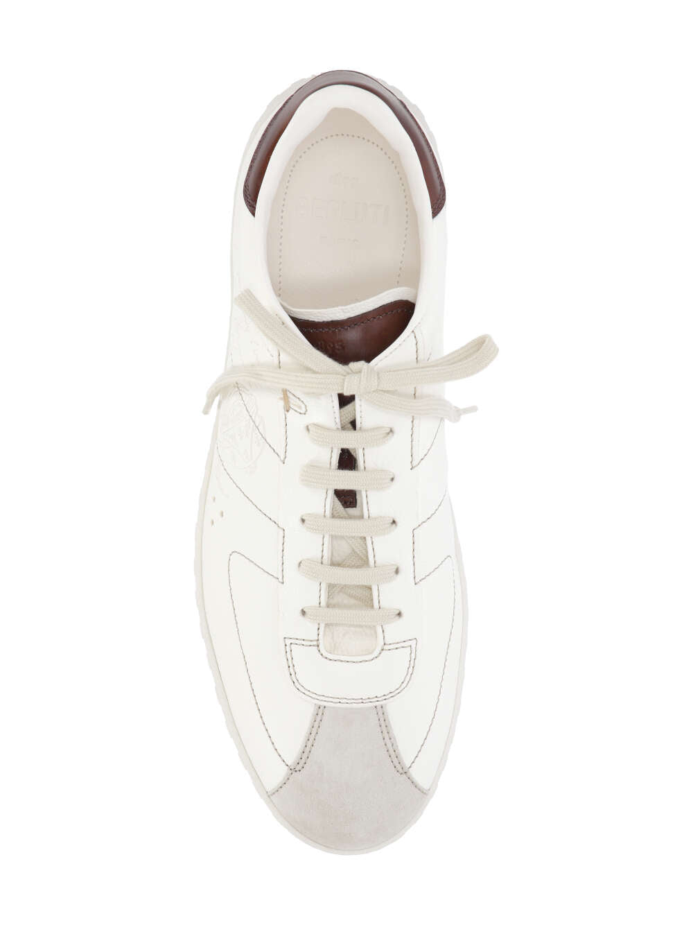 BERLUTI S6076-001 Man White Sneakers - Zuklat