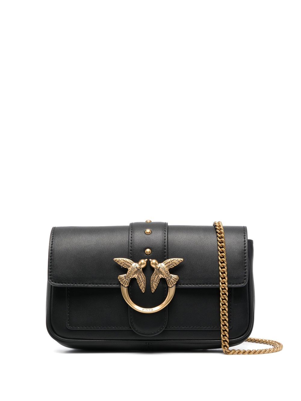 Pinko 100061 Woman NERO-ANTIQUE GOLD Bags.. - Zuklat