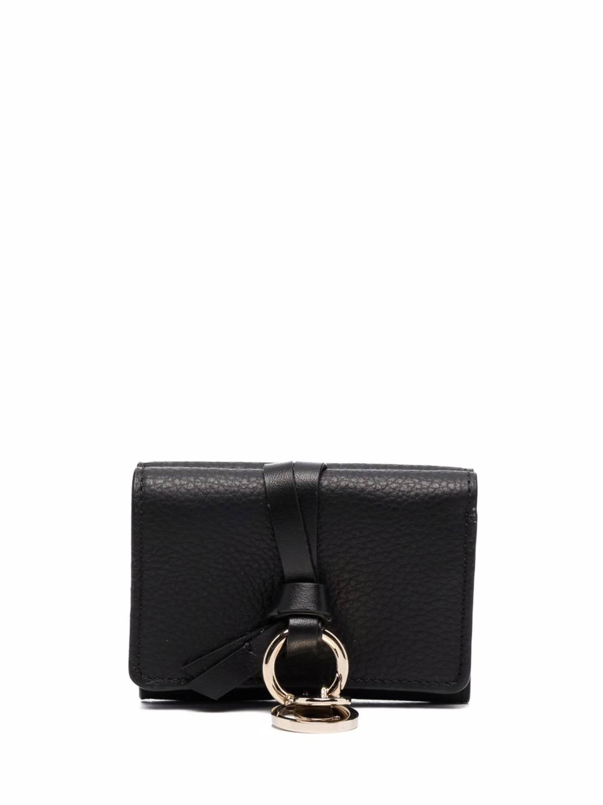 Chloè C21WP946F57 Woman Black Wallets - Zuklat