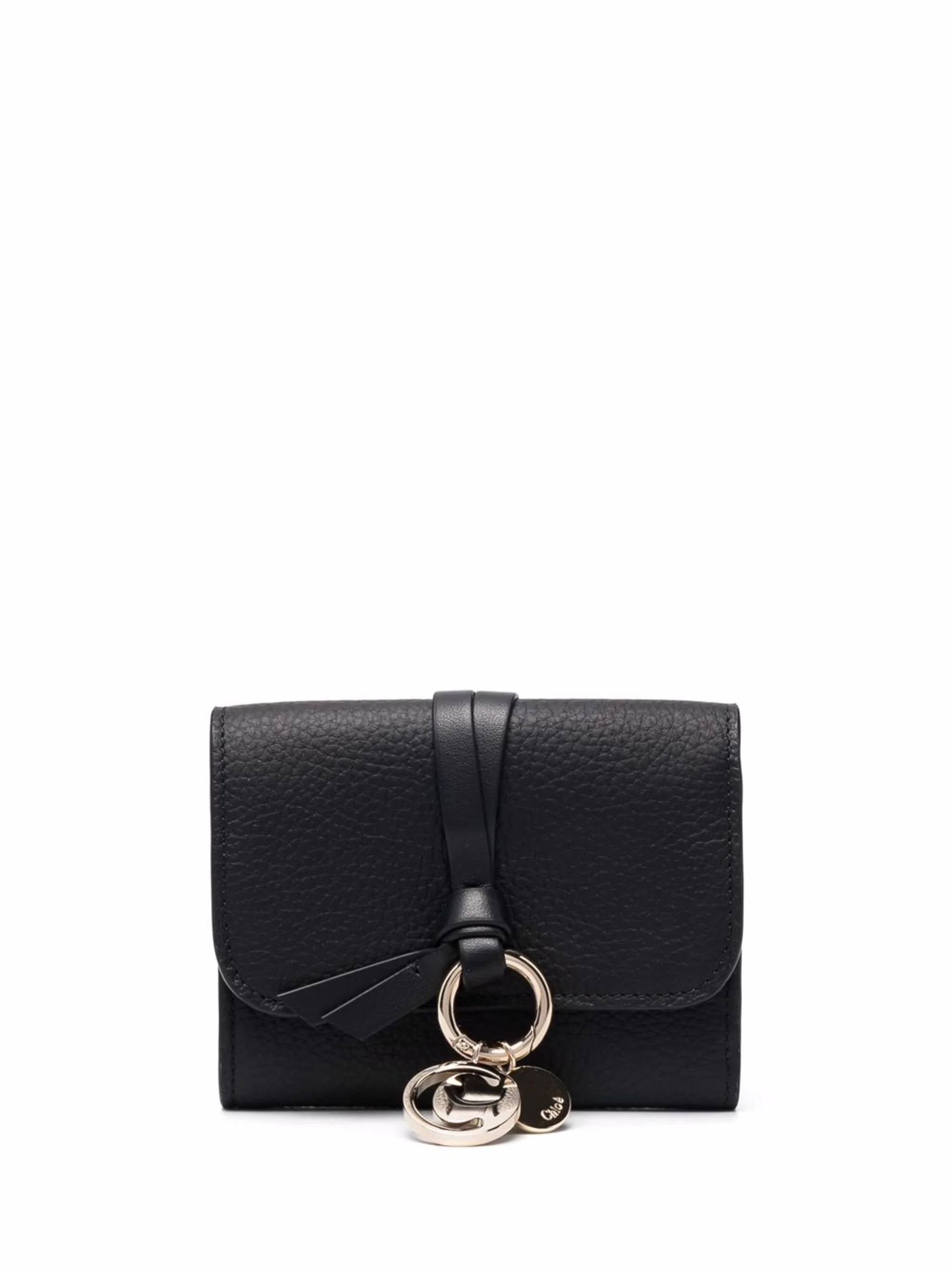 Chloè C21WP945F57 Woman Black Wallets - Zuklat