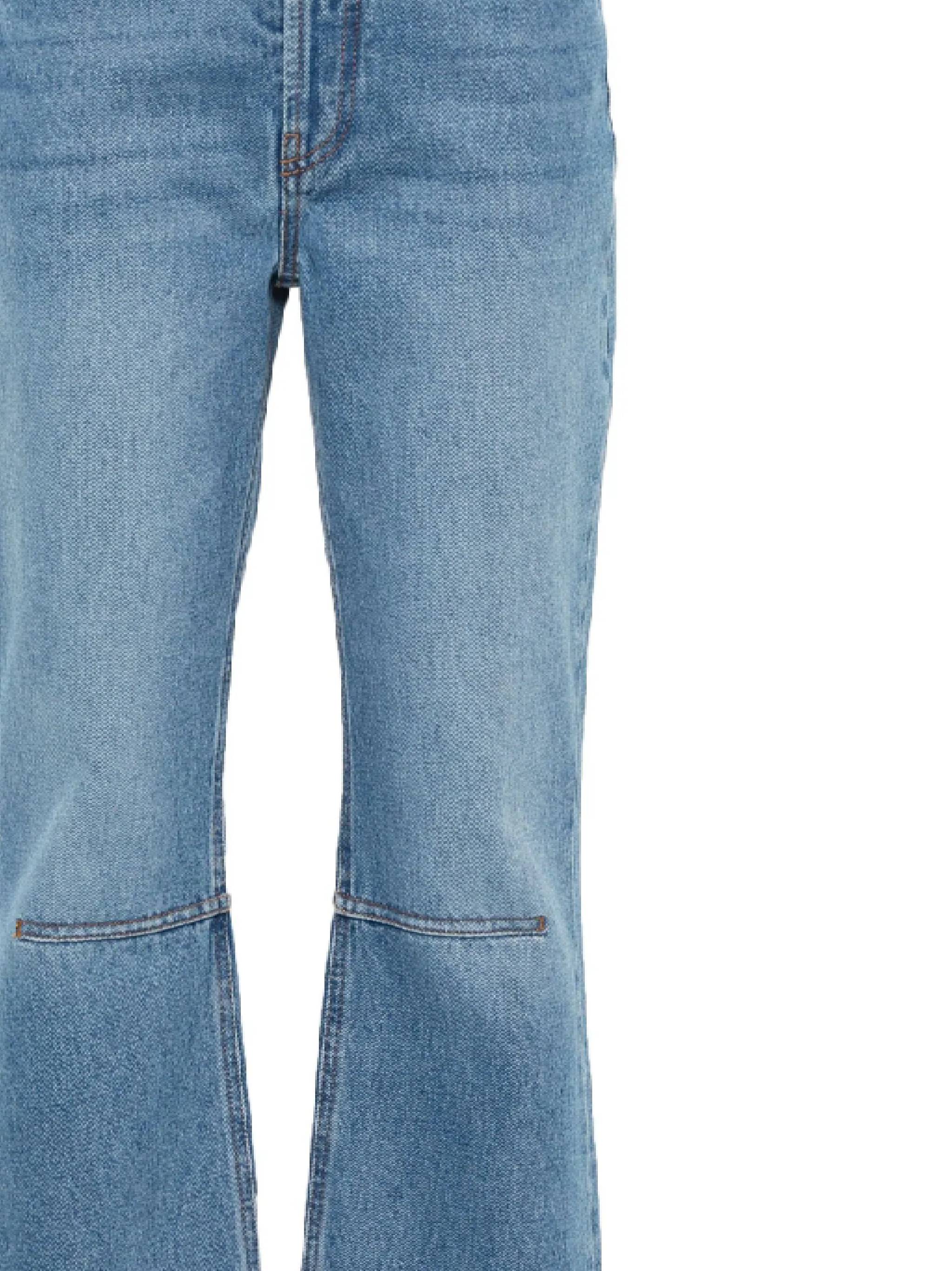 JACQUEMUS 241DE035 Woman BLUE/TABAC Jeans - Zuklat