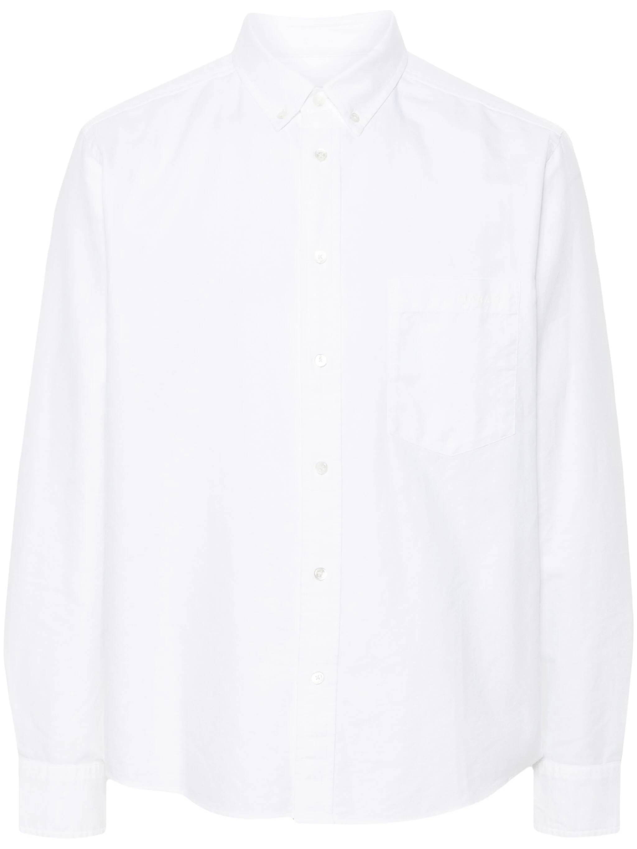 MARANT CH0041HA Man White Shirts - Zuklat