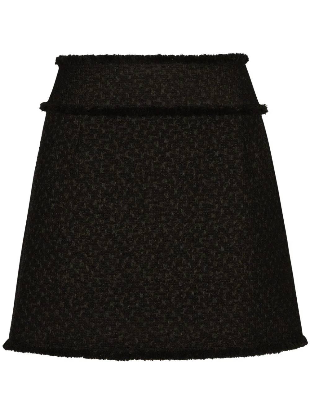 Dolce & Gabbana F4CR5T Woman Black Skirts - Zuklat