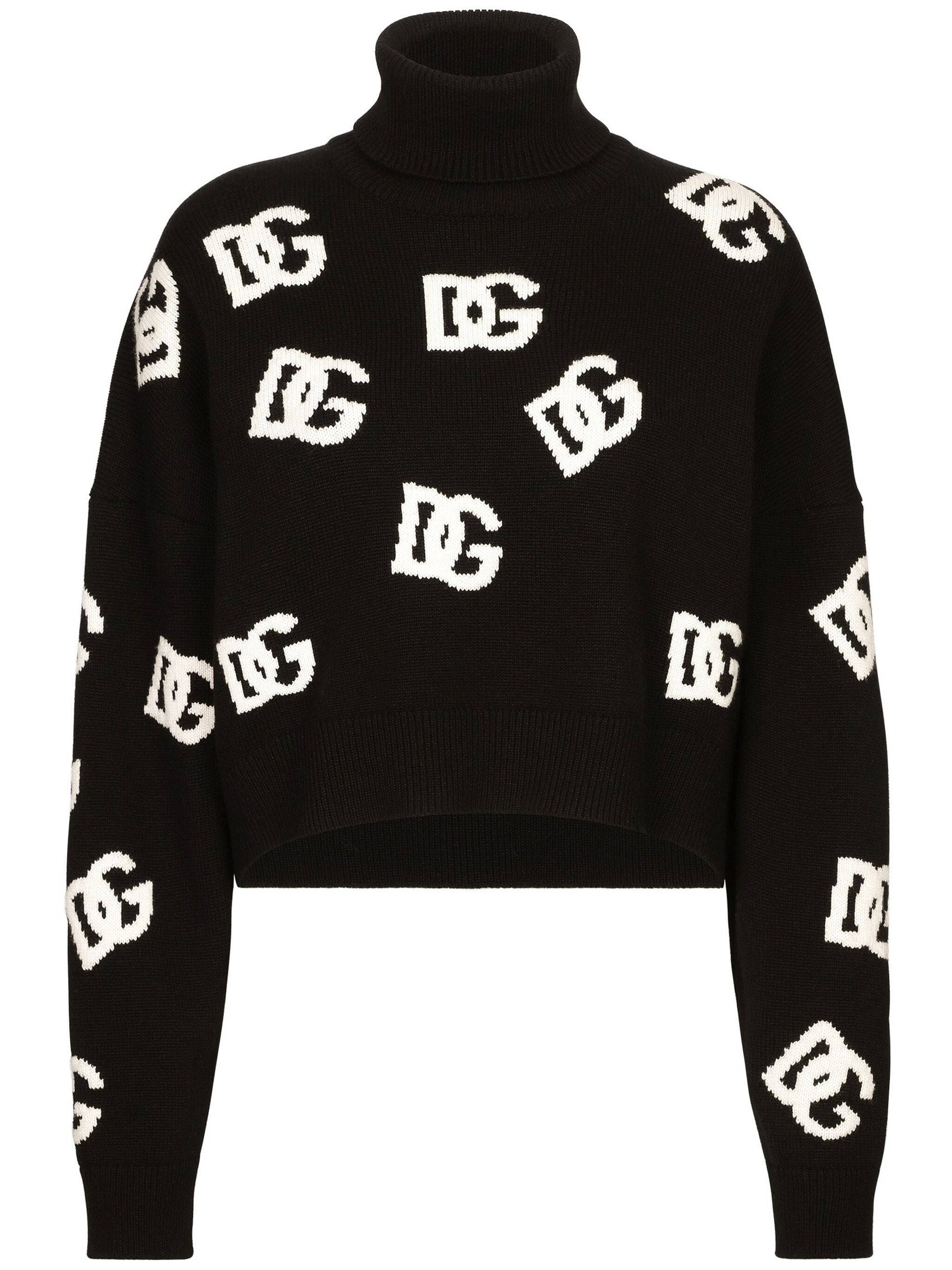 Dolce & Gabbana FXW11T Woman NERIO/BIANCO Sweaters - Zuklat