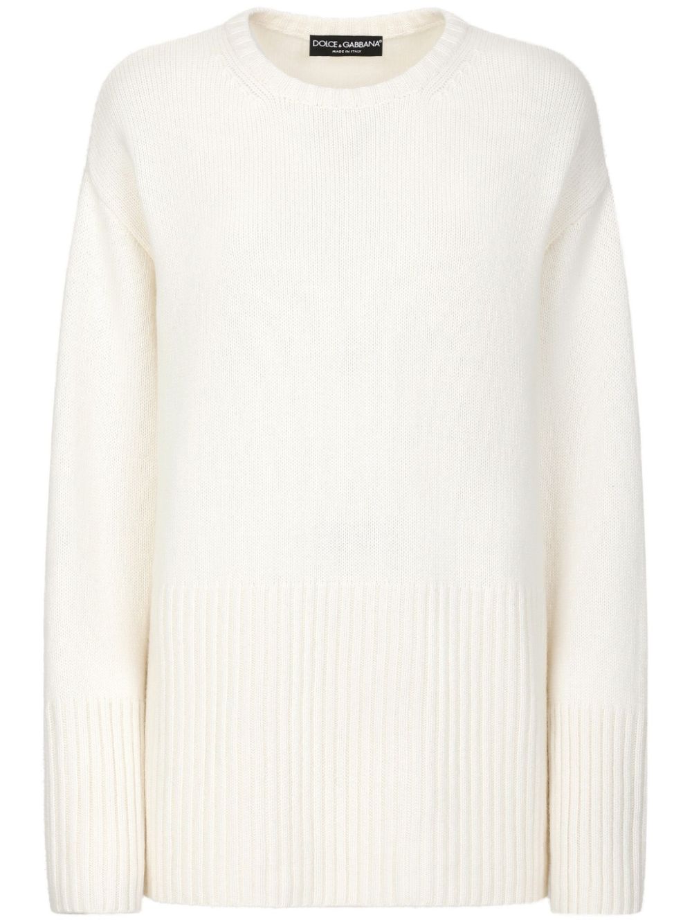 Dolce & Gabbana FXX56Z Woman Bianco naturale Sweaters - Zuklat