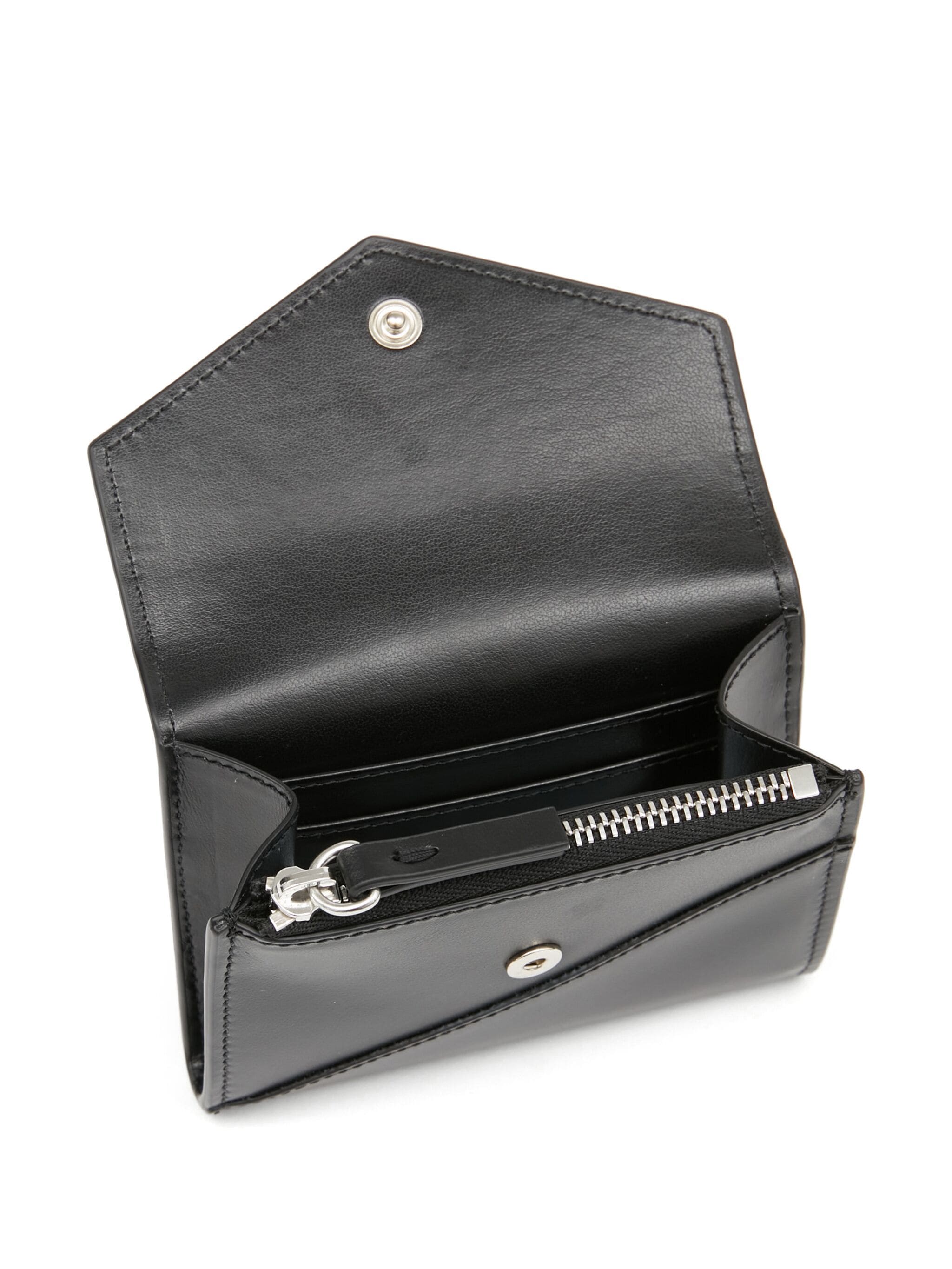 MM6 Maison Margiela SA5UI0010 Woman Black Wallets - Zuklat