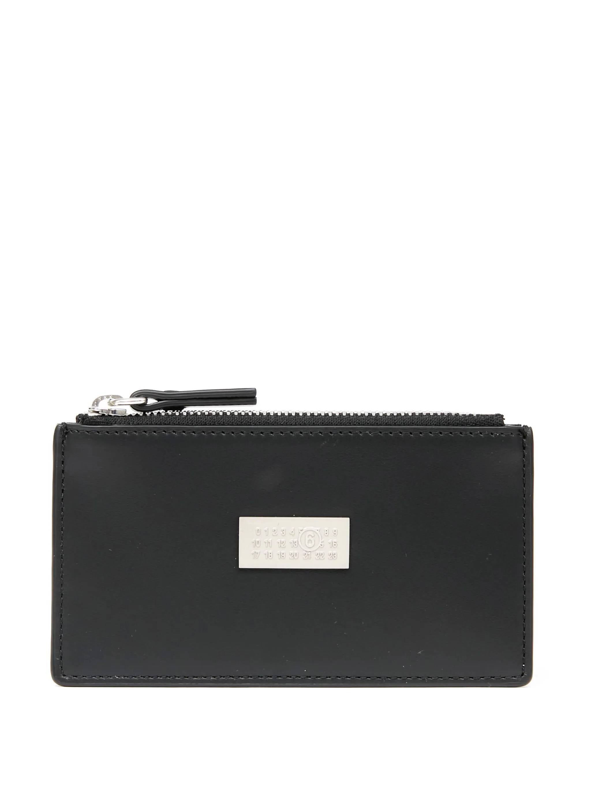 MM6 Maison Margiela SA5UI0016 Woman Black Wallets - Zuklat