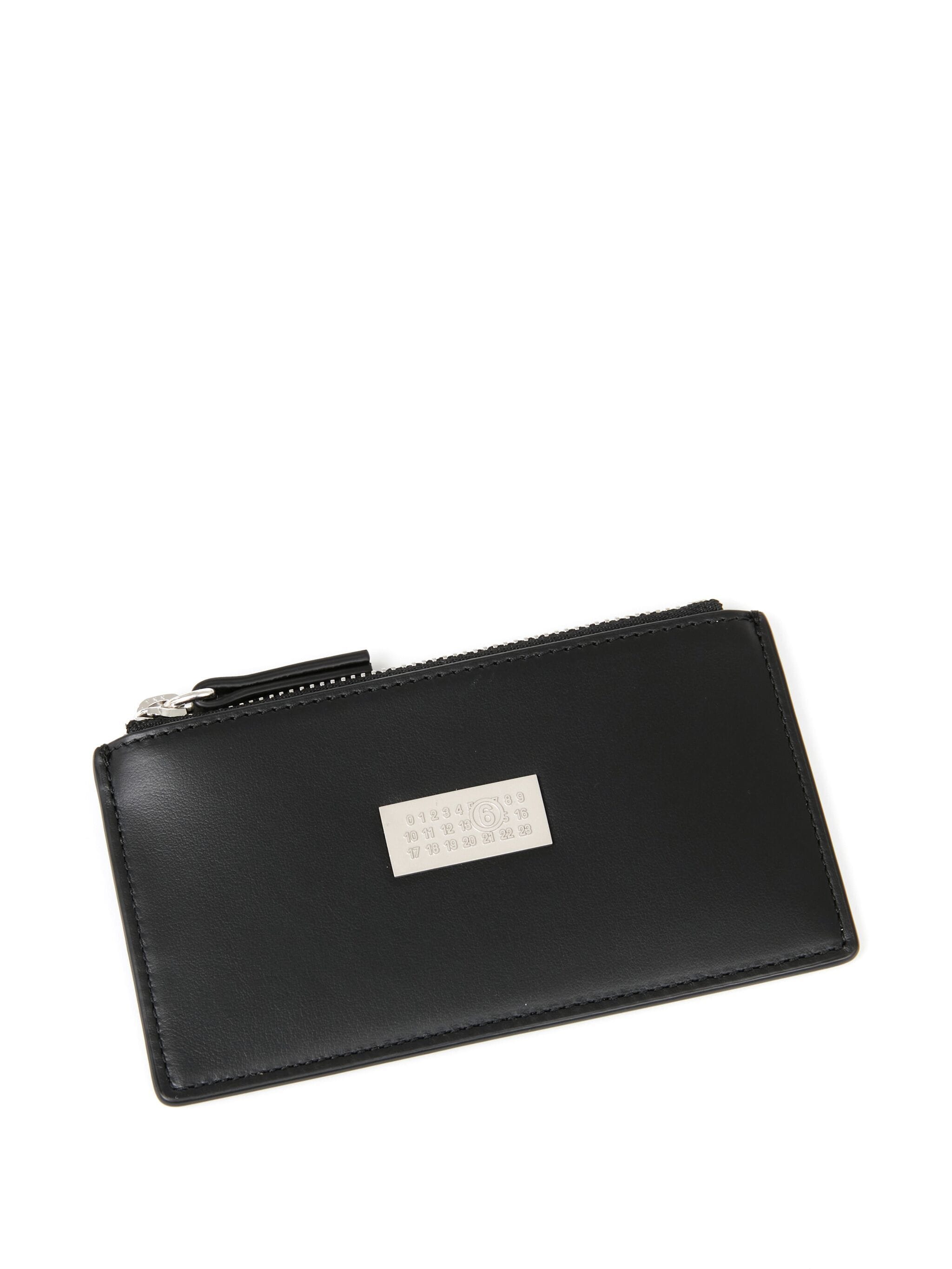 MM6 Maison Margiela SA5UI0016 Woman Black Wallets - Zuklat