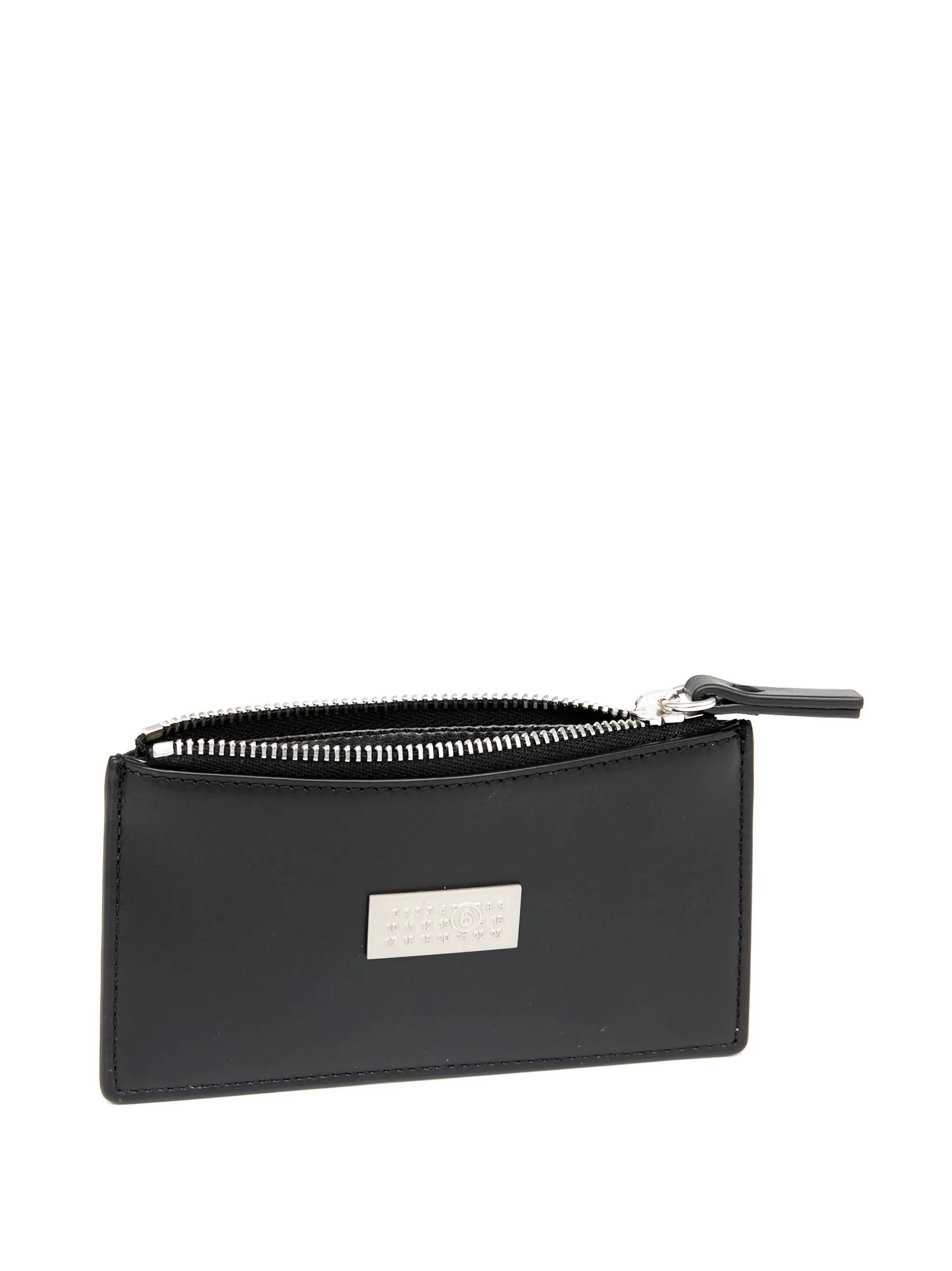 MM6 Maison Margiela SA5UI0016 Woman Black Wallets - Zuklat