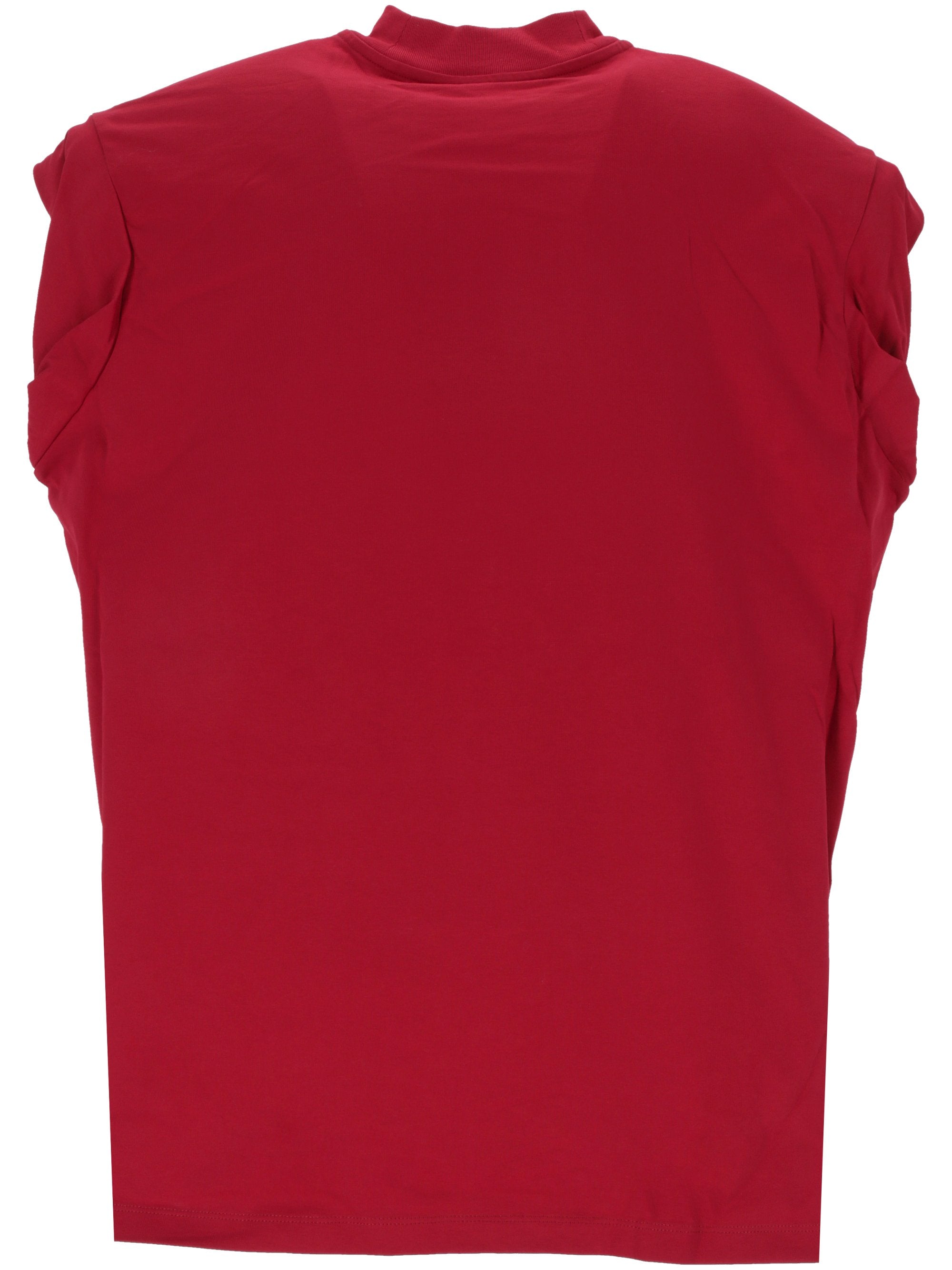 The Attico 248WCT182 Woman VIBRANT RED T-shirts and Polos - Zuklat