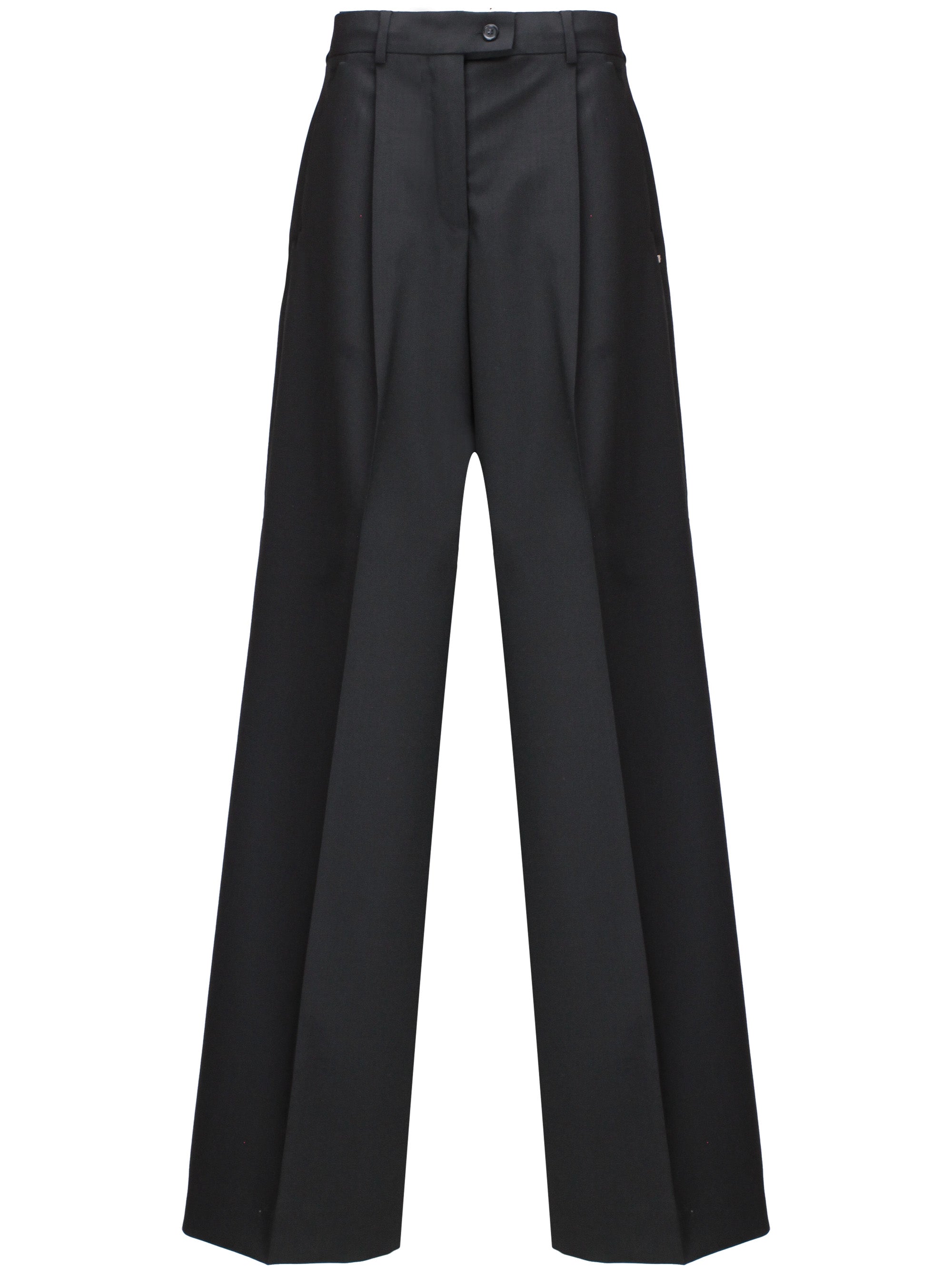 MAX MARA SPORTMAX 2422136031600 Woman Black Trousers - Zuklat