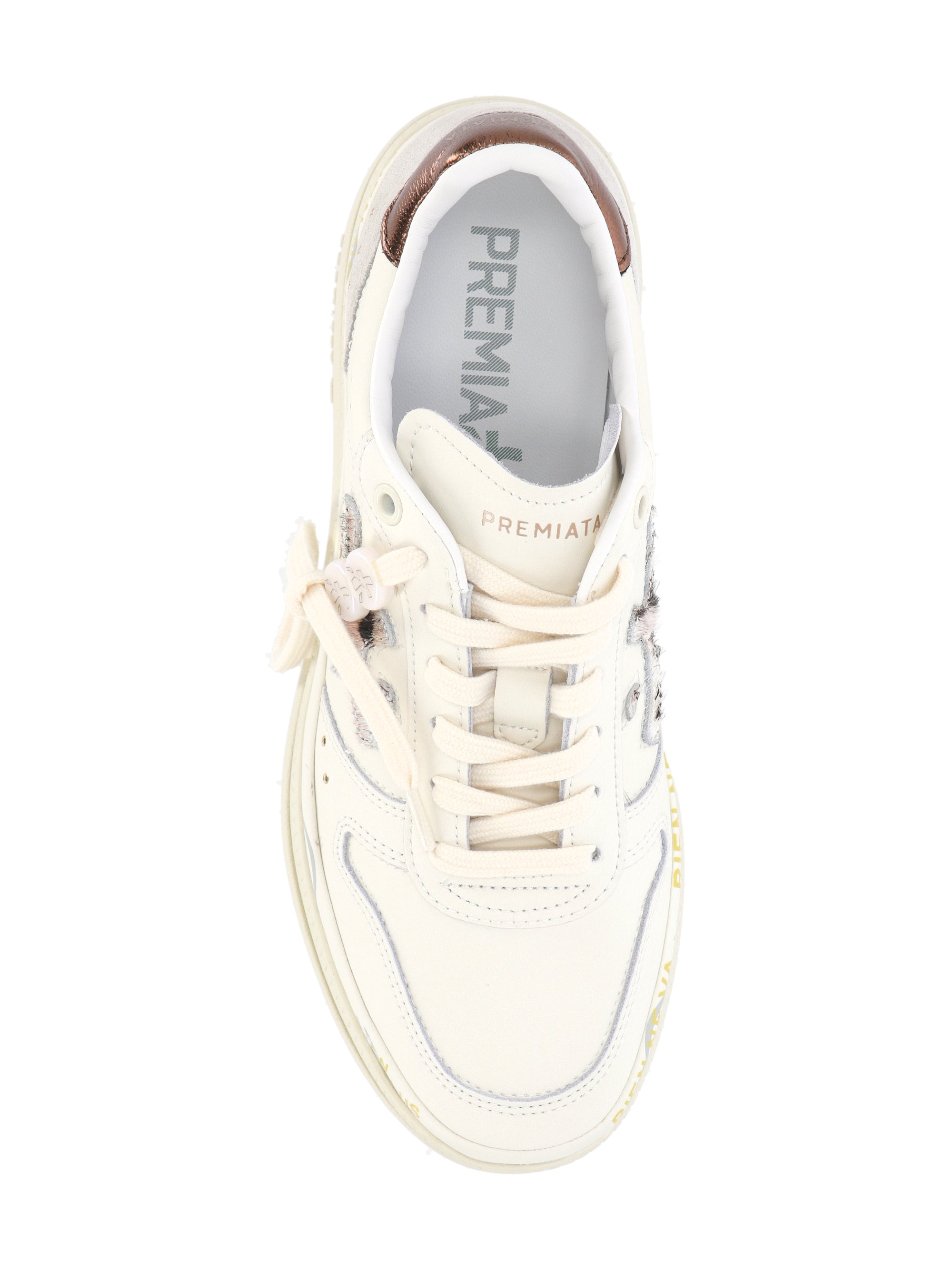 Premiata MICOL Woman Beige Sneakers - Zuklat