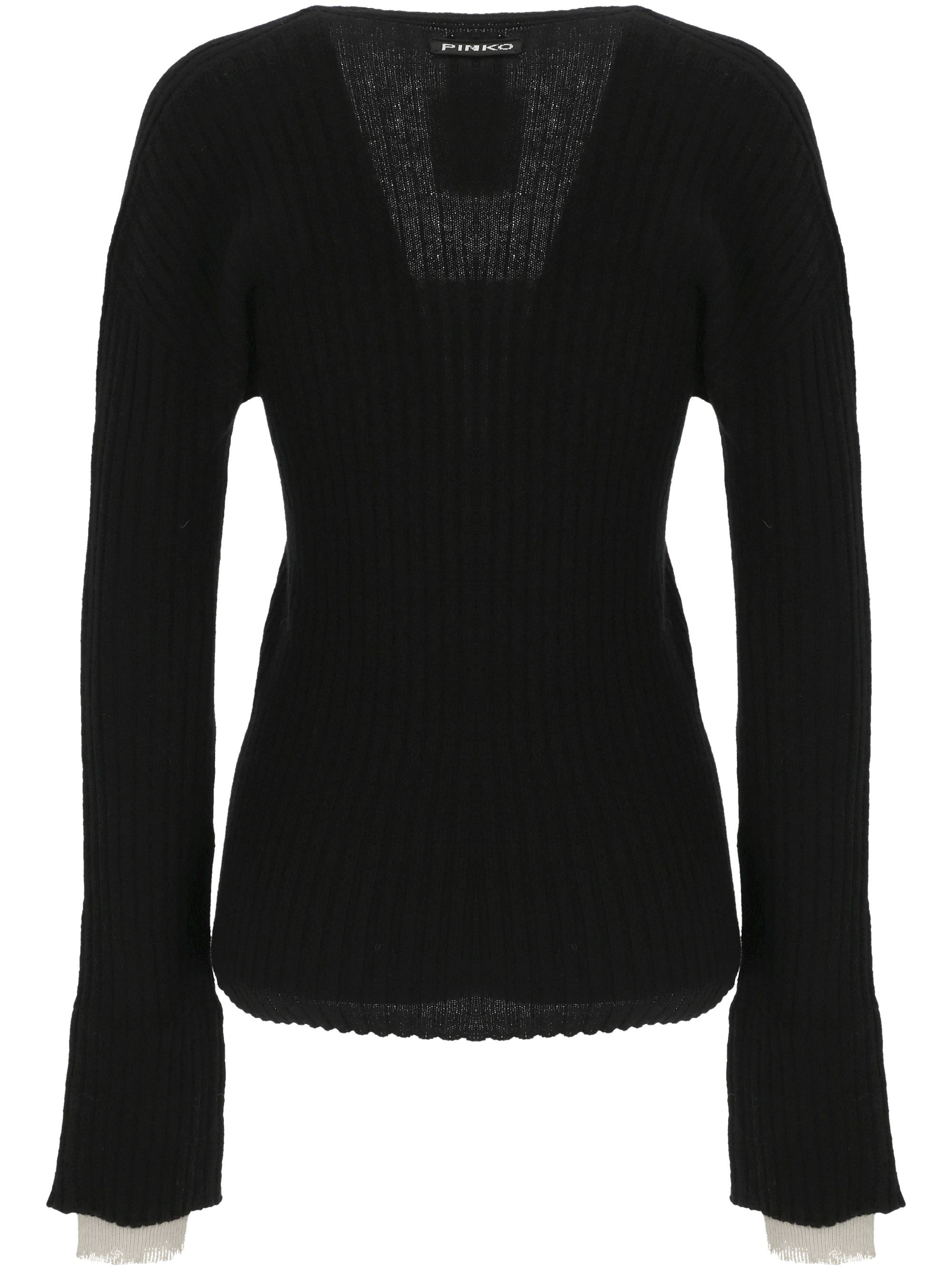 Pinko 104343 Woman Black Sweaters - Zuklat