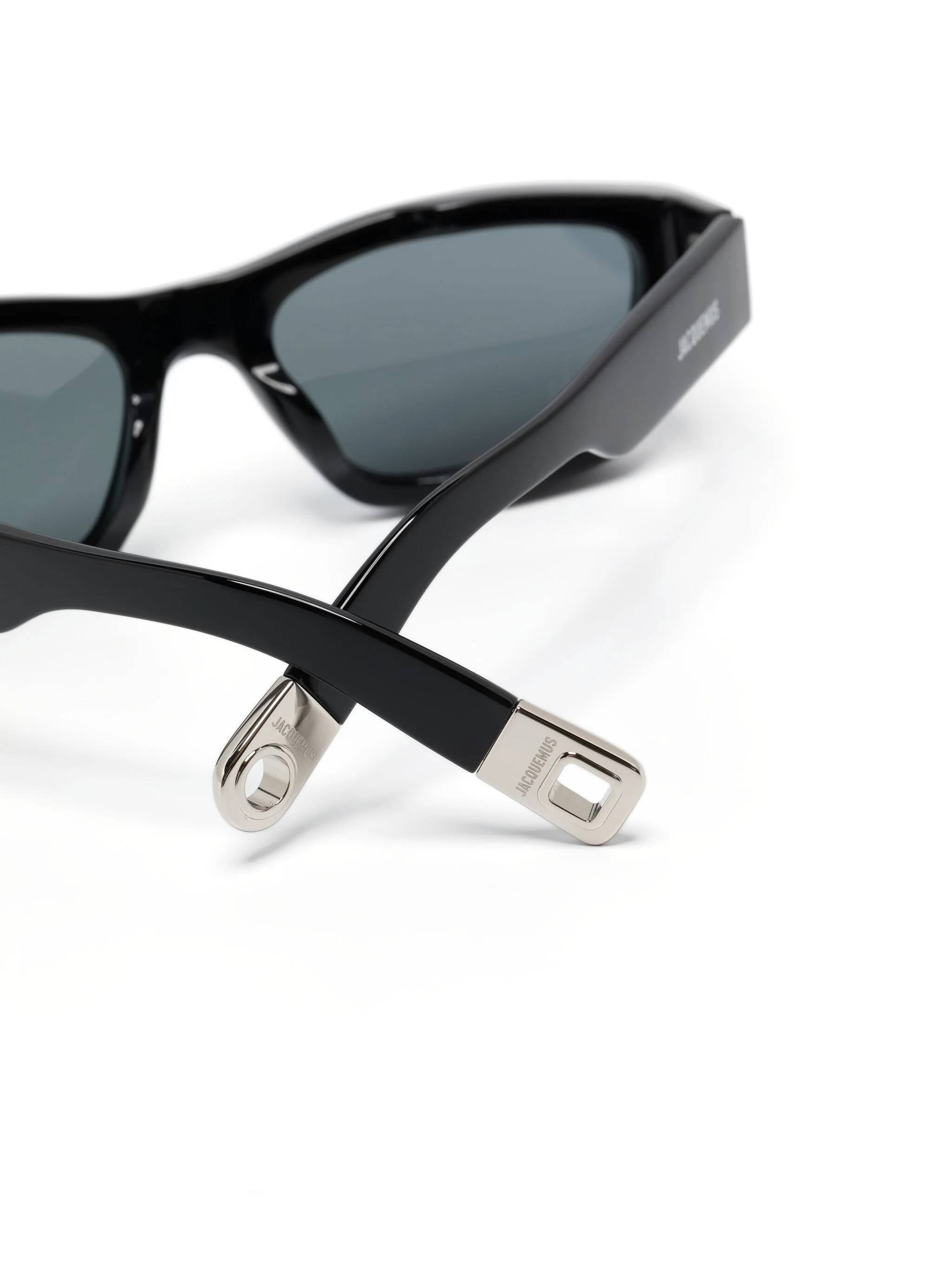 JACQUEMUS JAC9C1SUN Woman Black Sunglasses - Zuklat