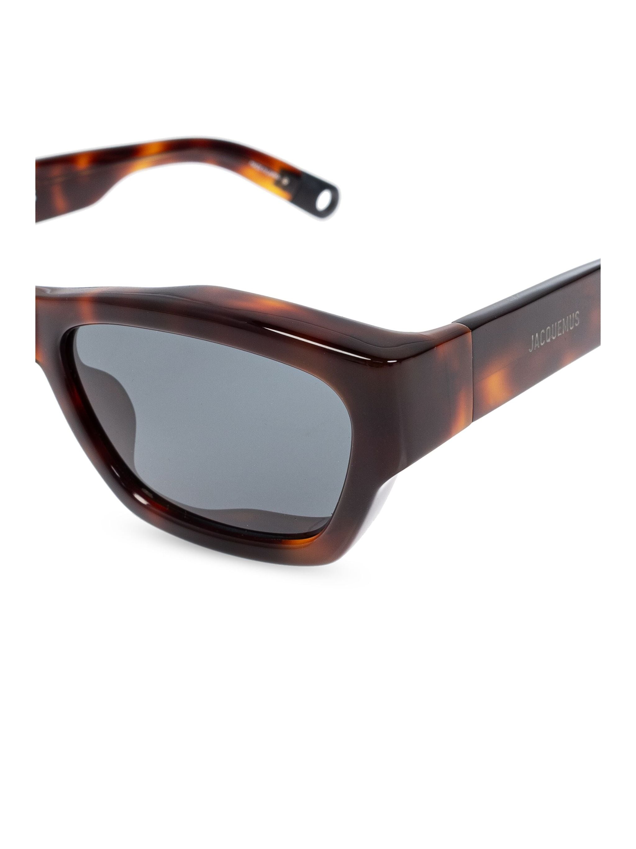 JACQUEMUS JAC9C2SUN Woman MULTI-BROWN Sunglasses - Zuklat