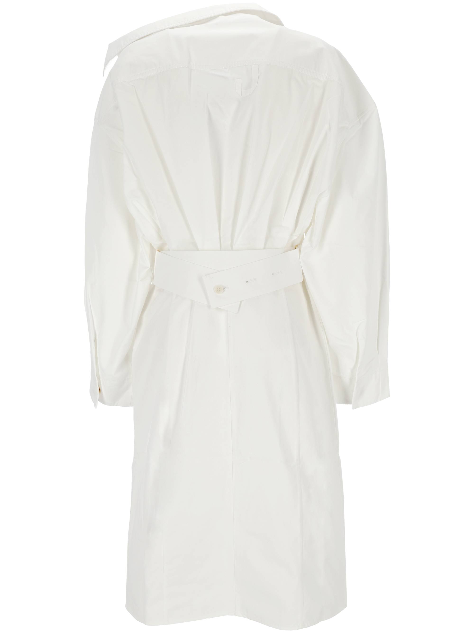 JACQUEMUS 243DR124 Woman White Dresses - Zuklat