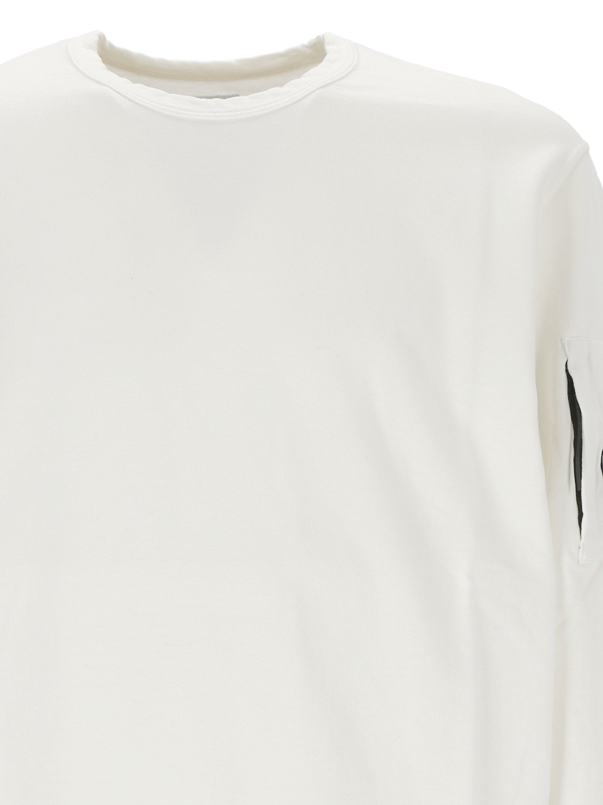 C.P. COMPANY 17CMSS019A00 Man Gauze white Sweaters - Zuklat