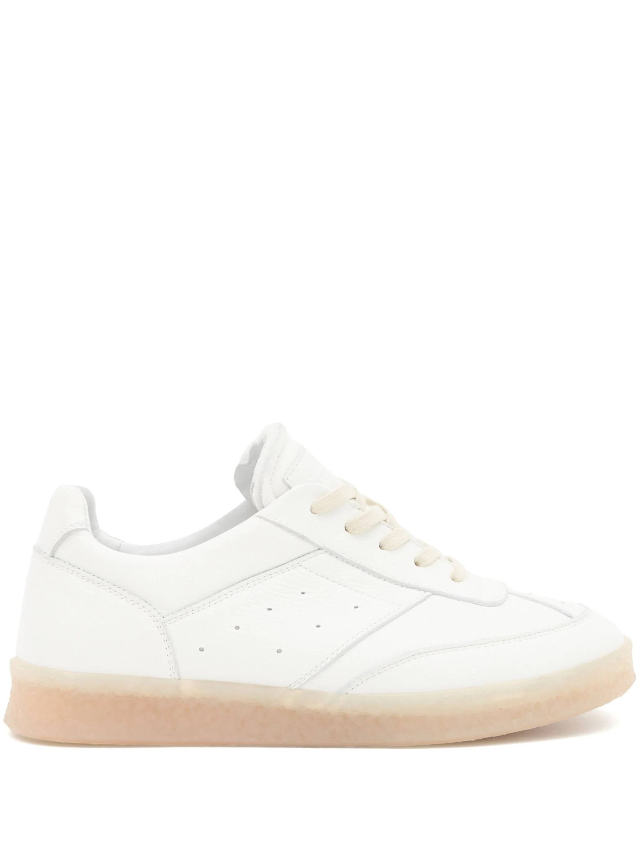 MM6 Maison Margiela S59WS0212 Woman White Sneakers - Zuklat