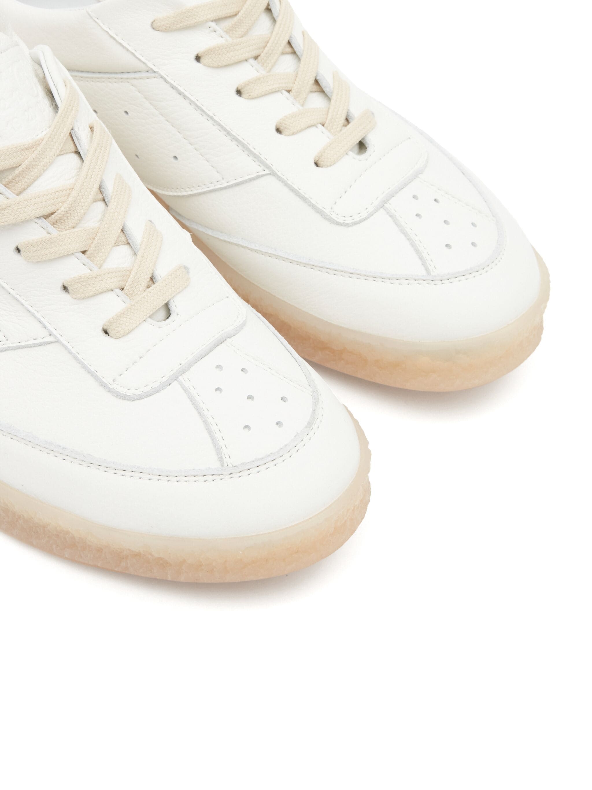 MM6 Maison Margiela S59WS0212 Woman White Sneakers - Zuklat