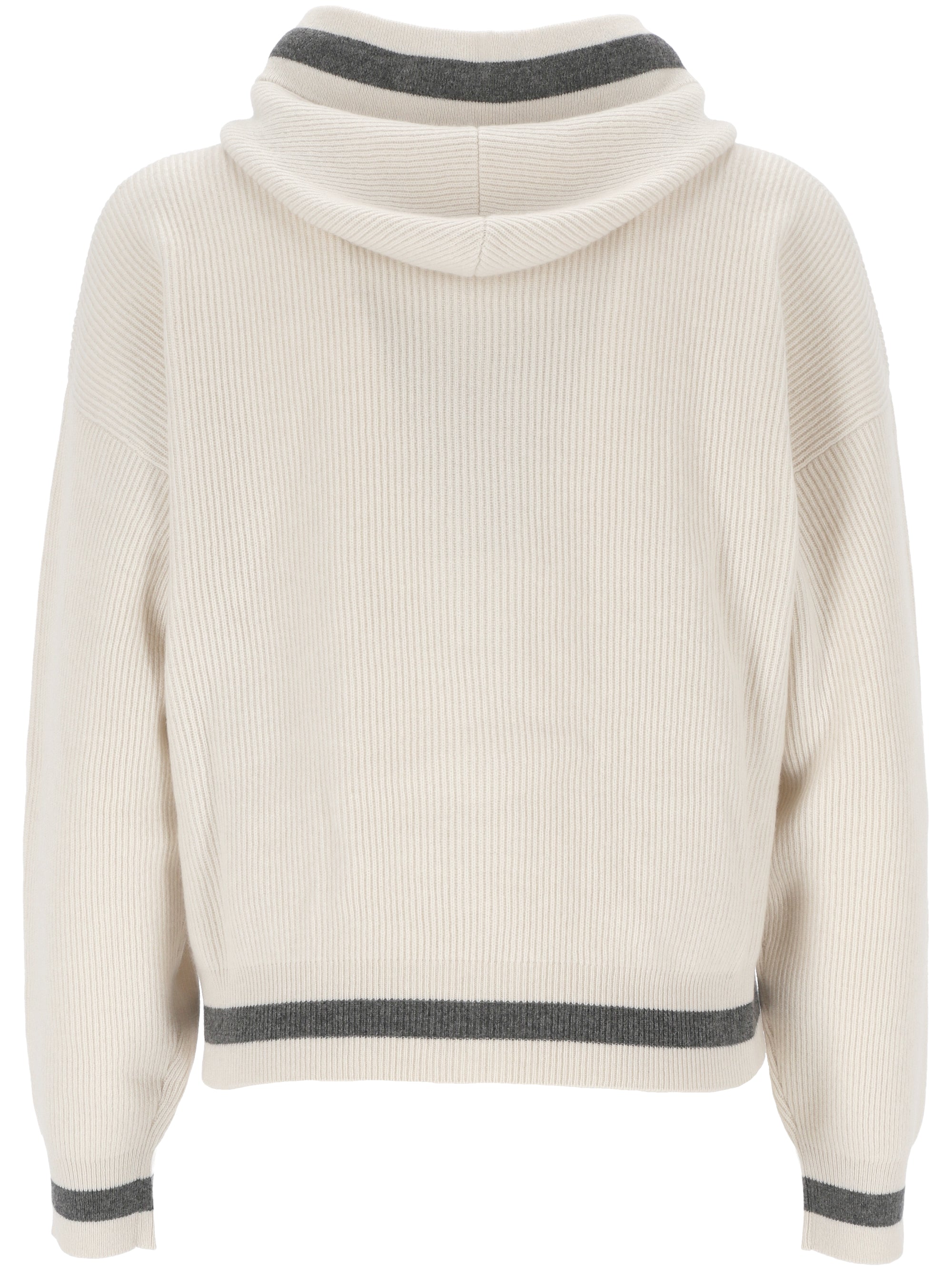 Brunello Cucinelli M12192606 Woman Beige Sweaters - Zuklat