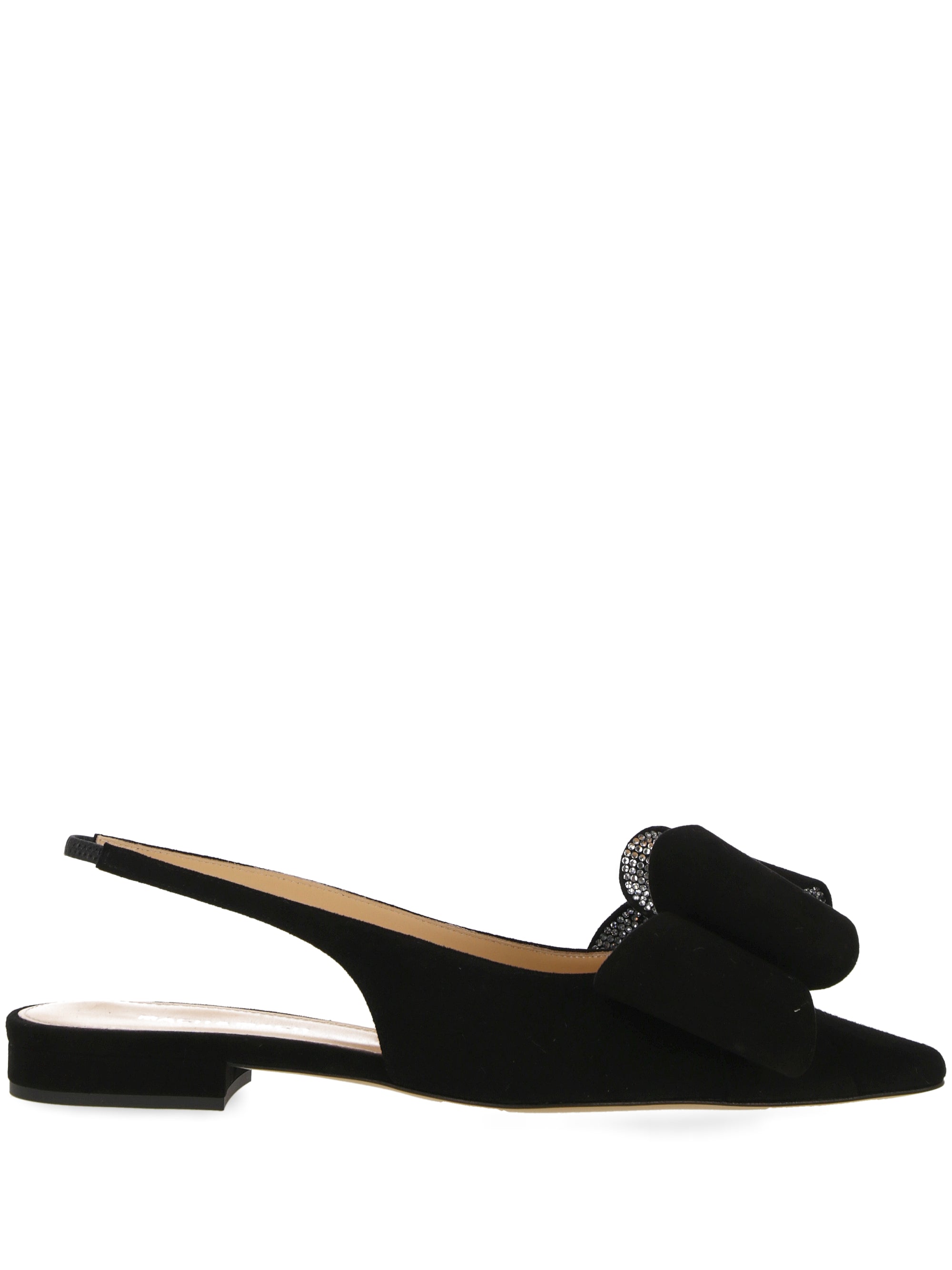 MACH & MACH PF24-S0785-15-SUE-BLK Woman Black Sandals - Zuklat