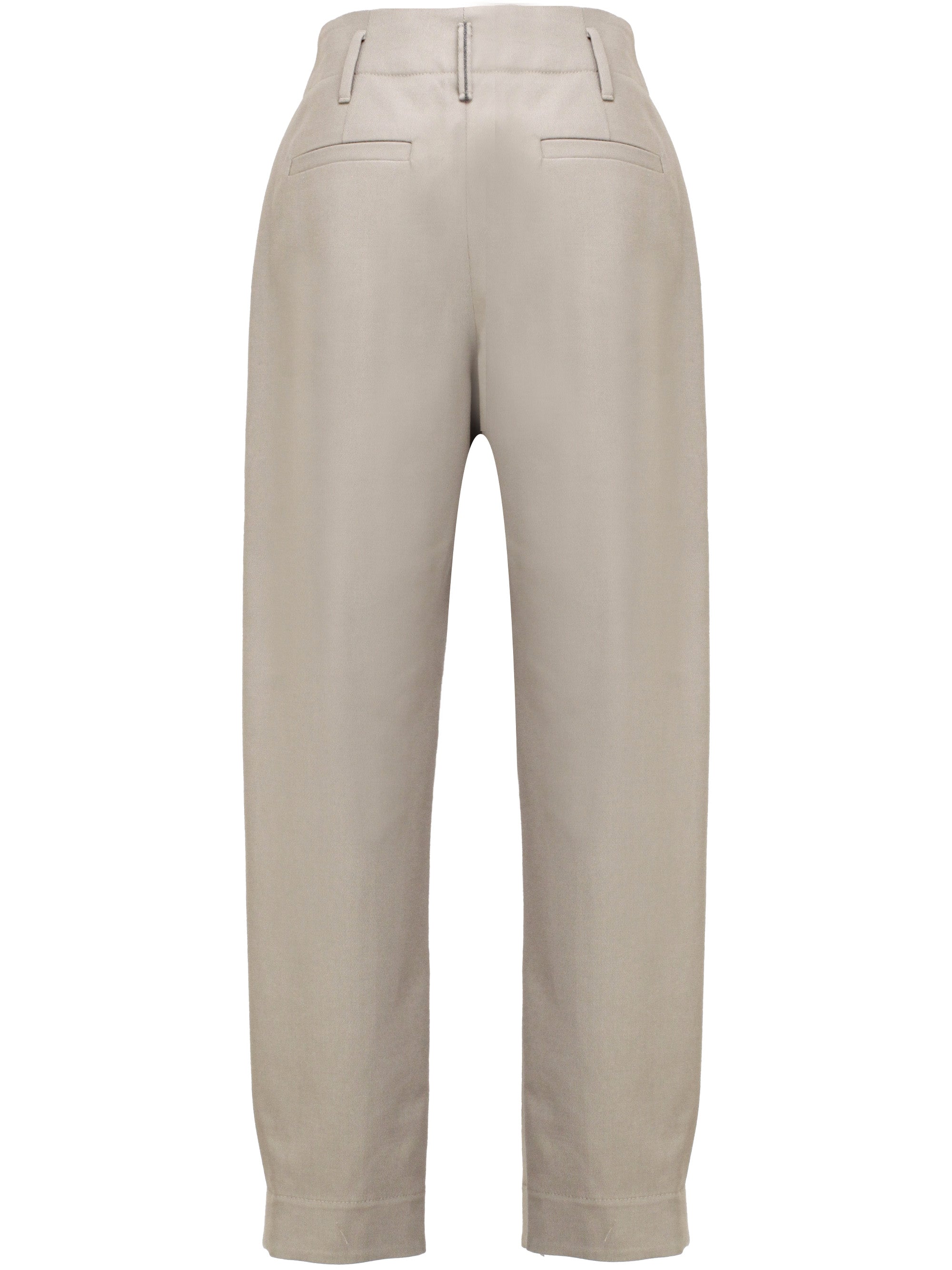 Brunello Cucinelli MB113P8763 Woman BEIG+BIAN+BIA+TAB.NE Trousers - Zuklat