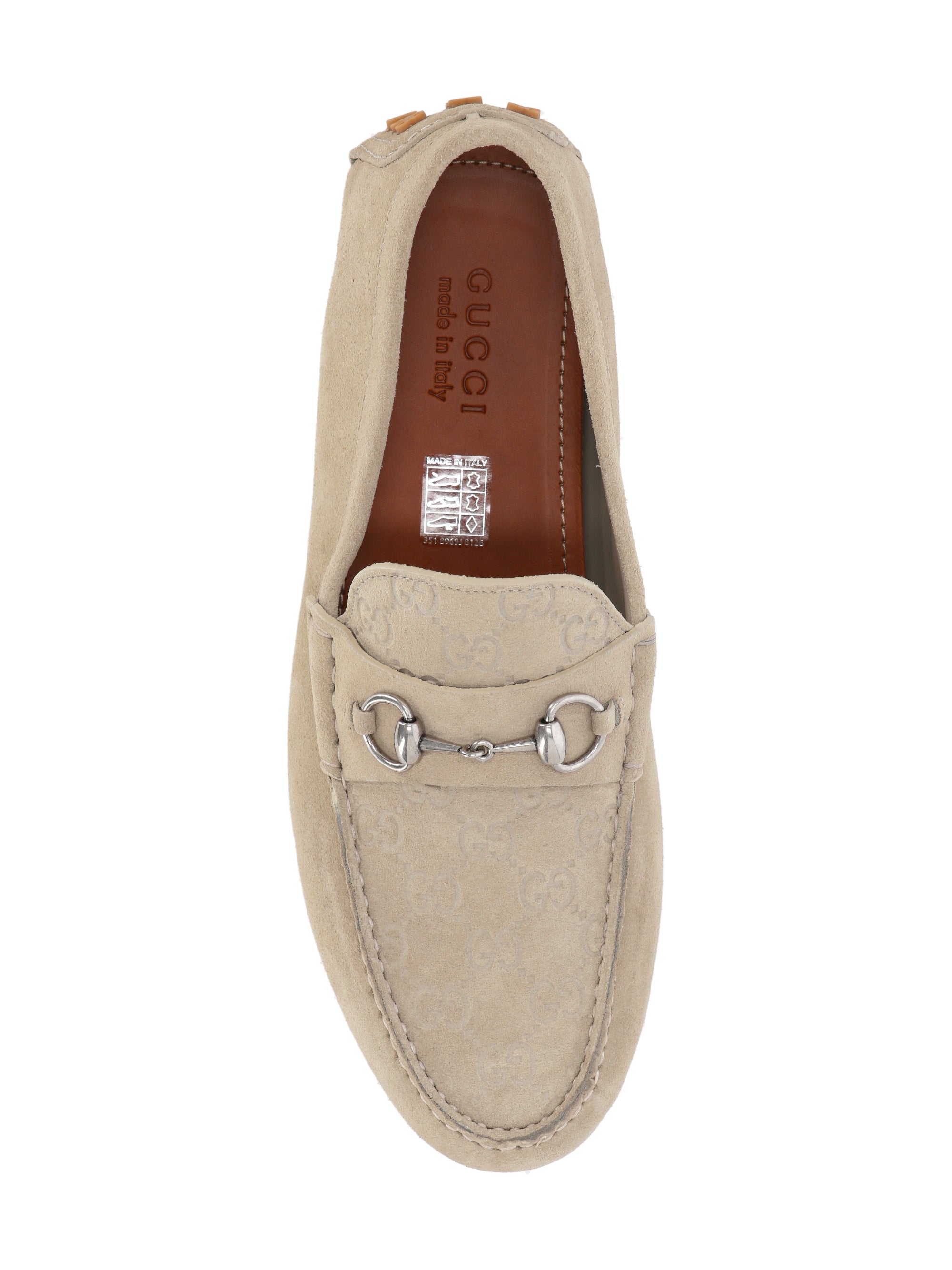 Gucci 795279 Man Oatmeal Flat shoes - Zuklat