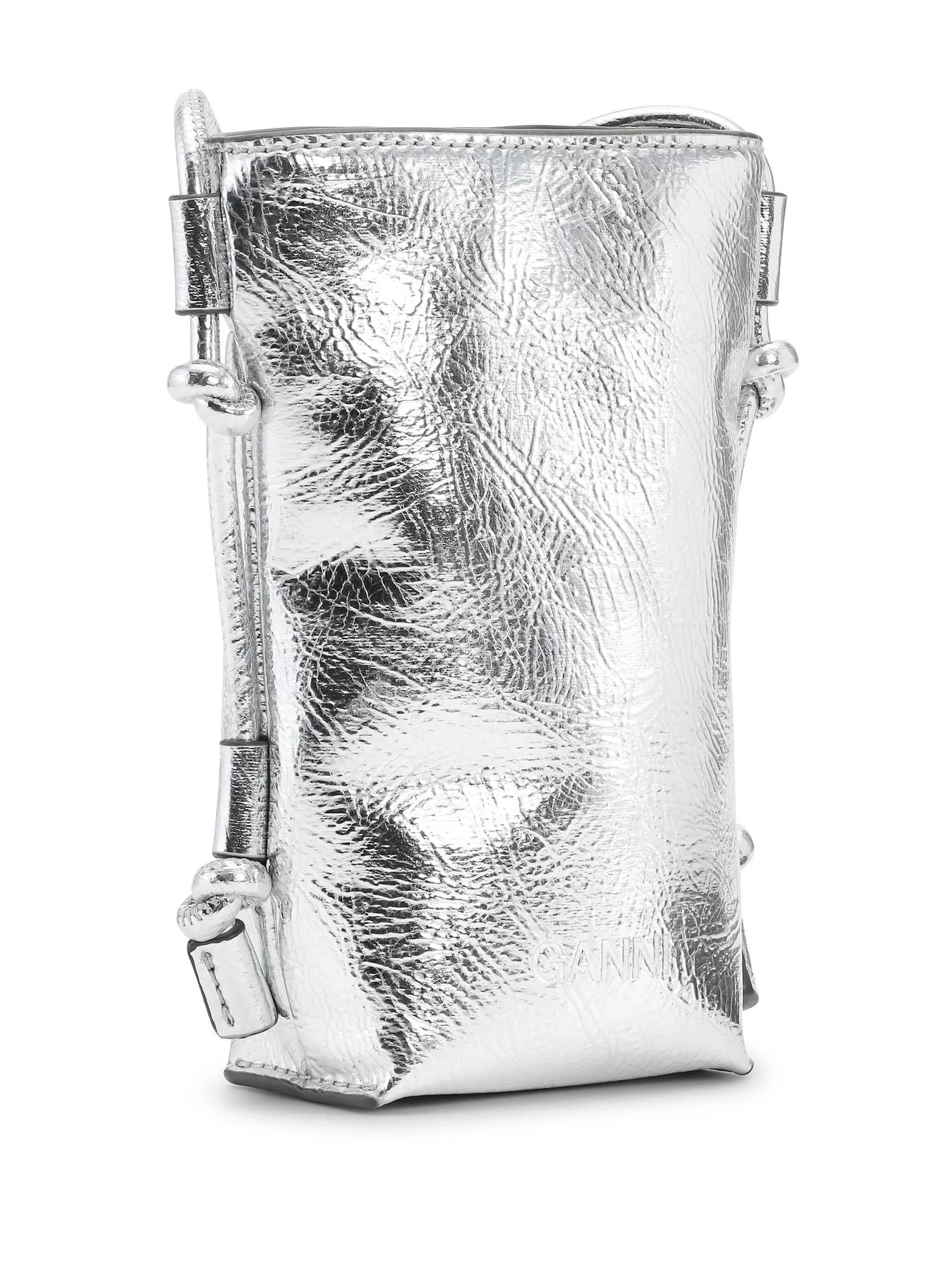 GANNI A6142 Woman Silver Bags.. - Zuklat