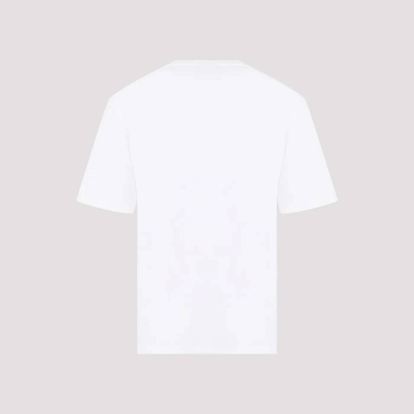 BERLUTI R27JRS131-001 Man OPTIC WHITE/ MARINE T-shirts and Polos - Zuklat