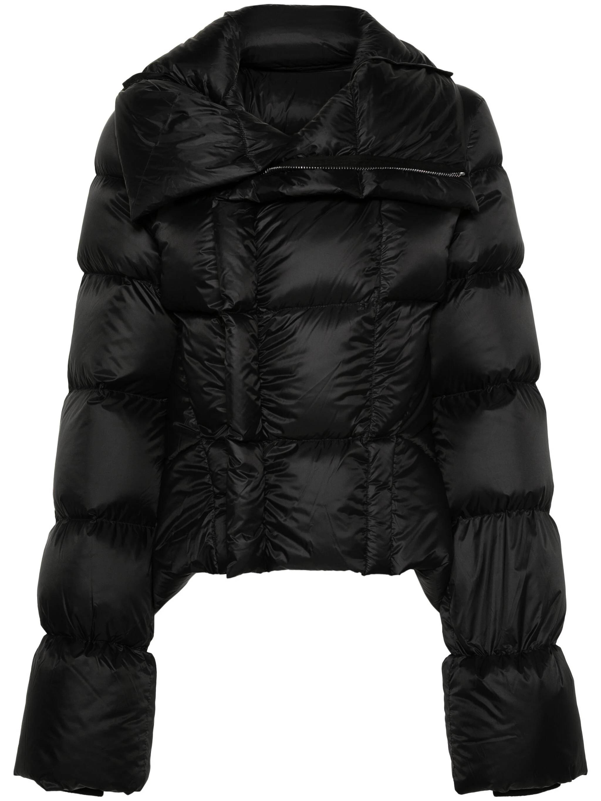 Rick Owens RP02D3746 Woman Black Jackets - Zuklat