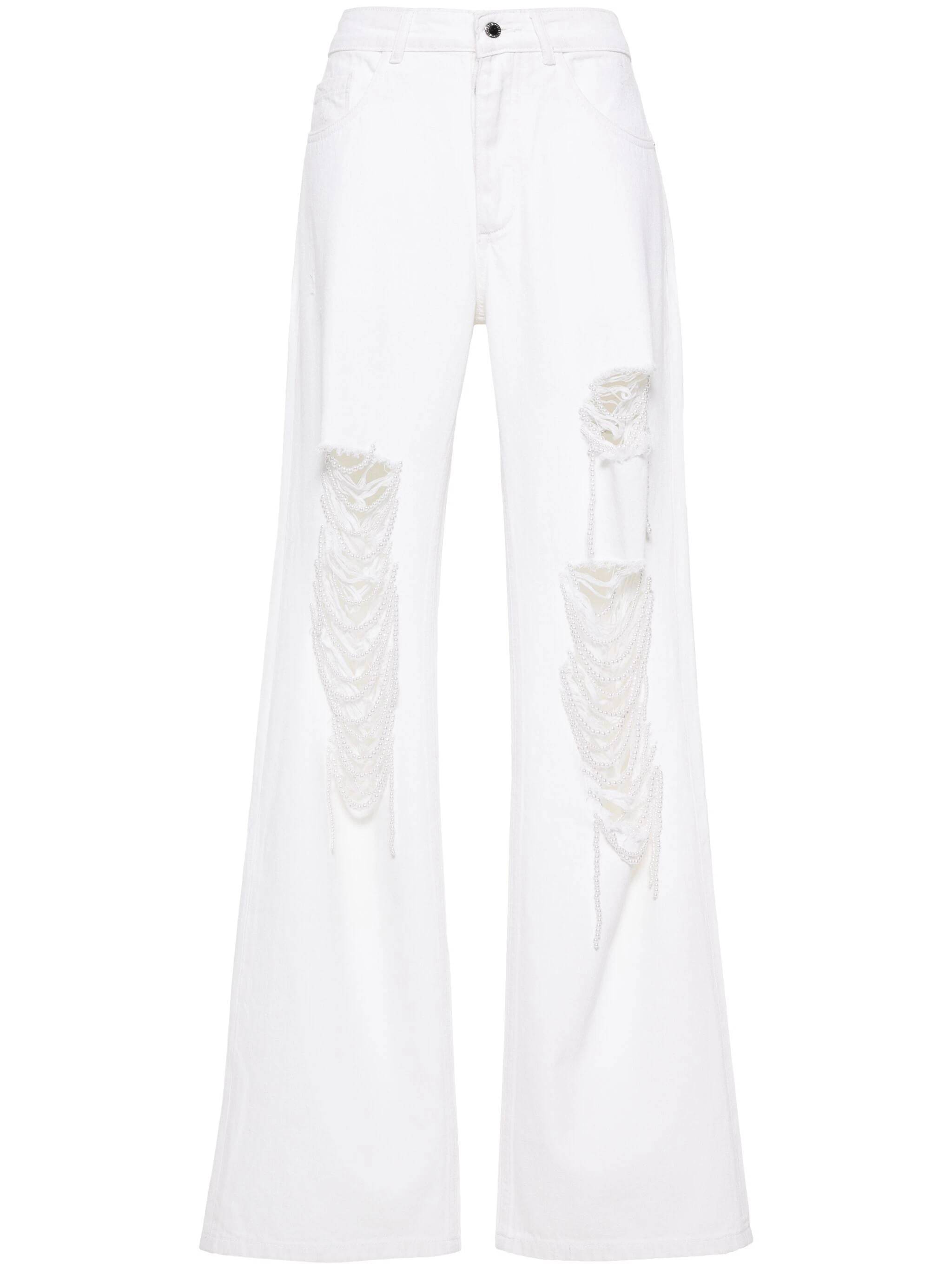 Retrofete PF2410330 Woman Pearl white Jeans - Zuklat