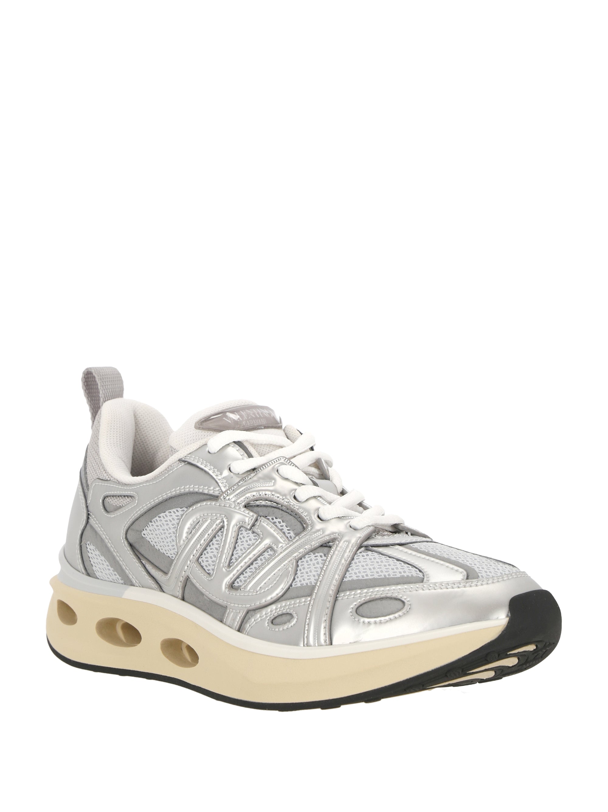 Valentino Garavani 5W2S0JV4 Woman ARGENTO/SKY SORBET/BIANCO Sneakers - Zuklat