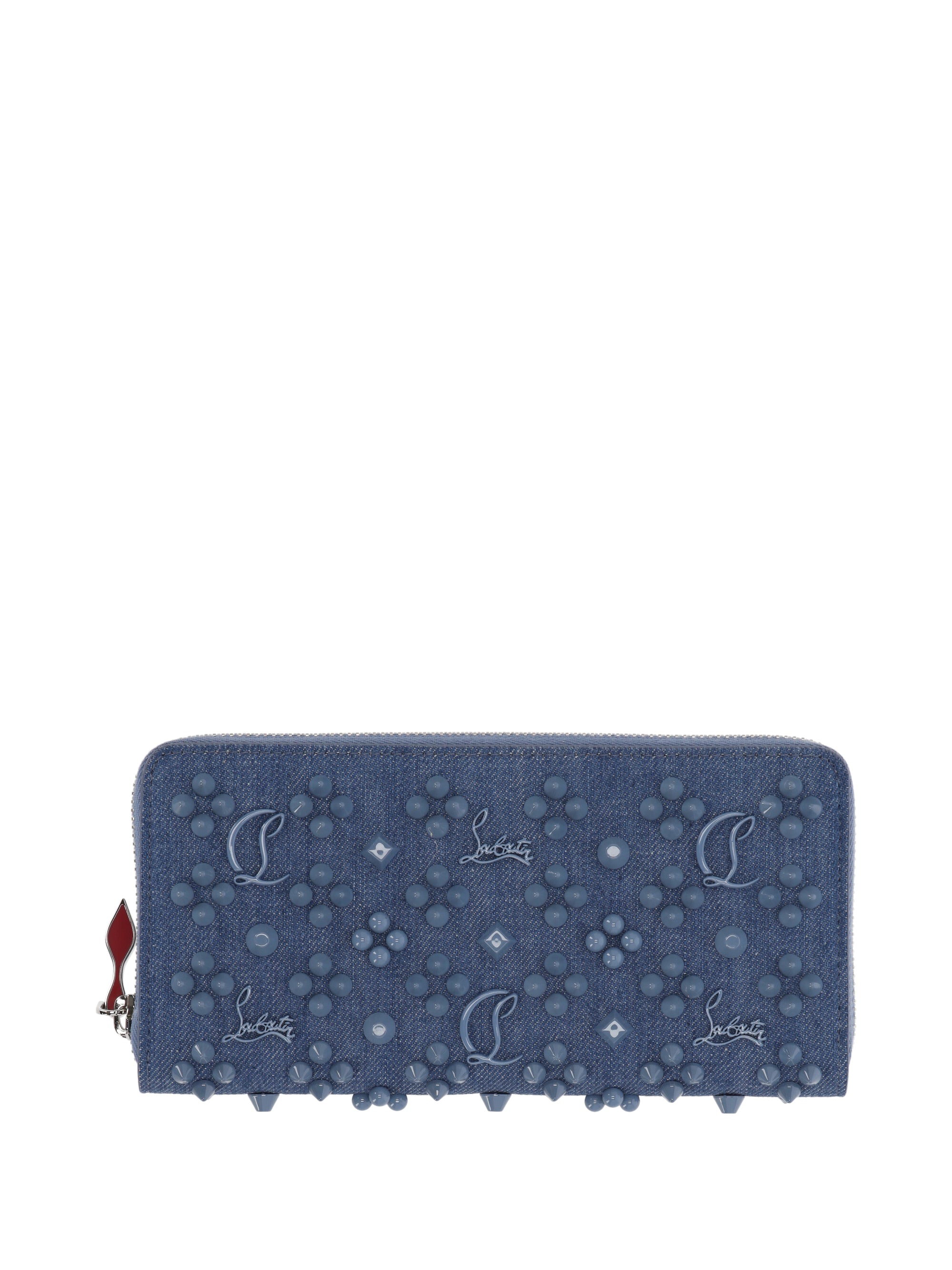 Christian Louboutin 3245238 Woman BLUE/LAC Wallets - Zuklat