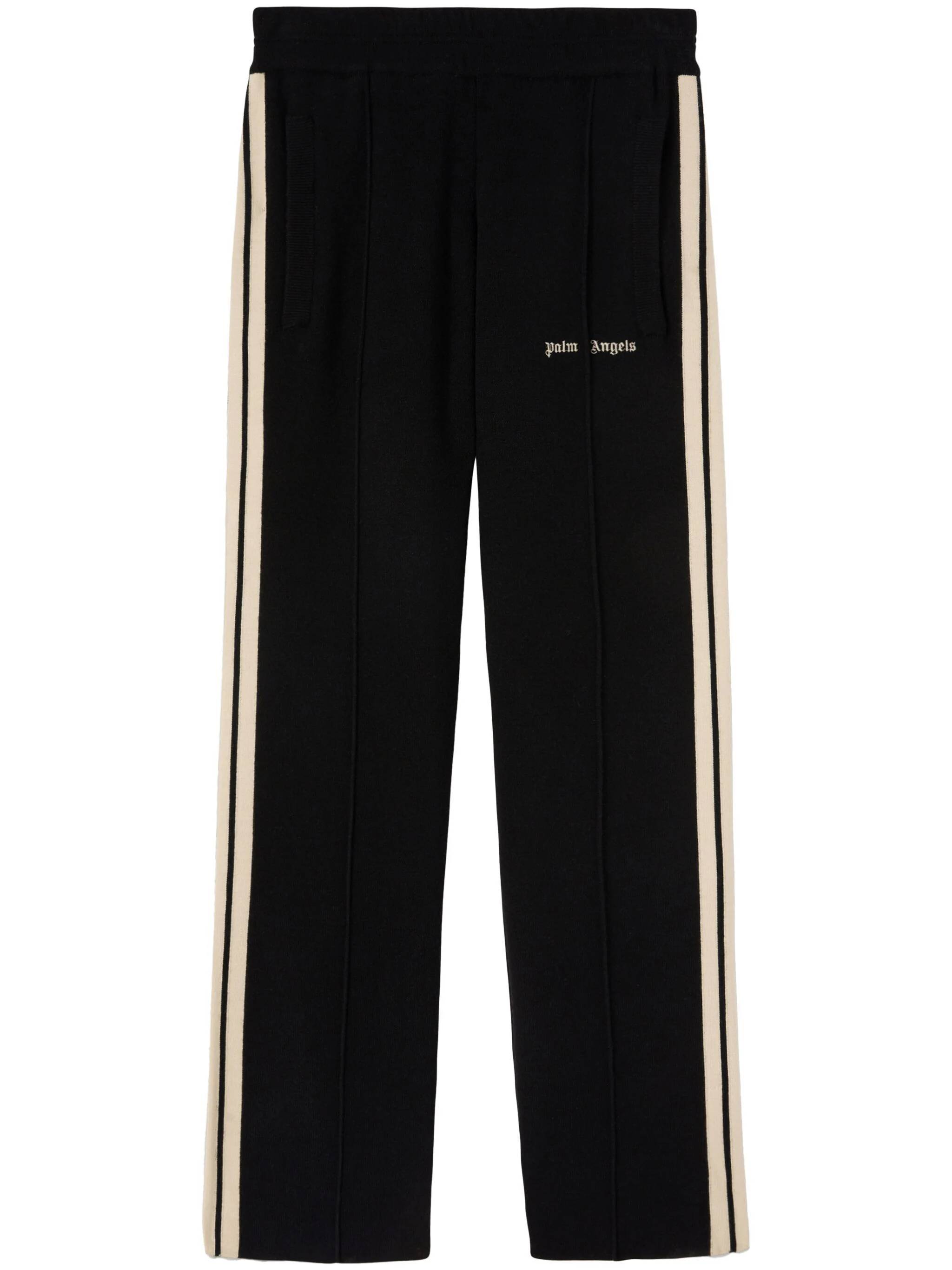 Palm Angels PMHG004F24KNI001 Man BLACK OFF Trousers - Zuklat