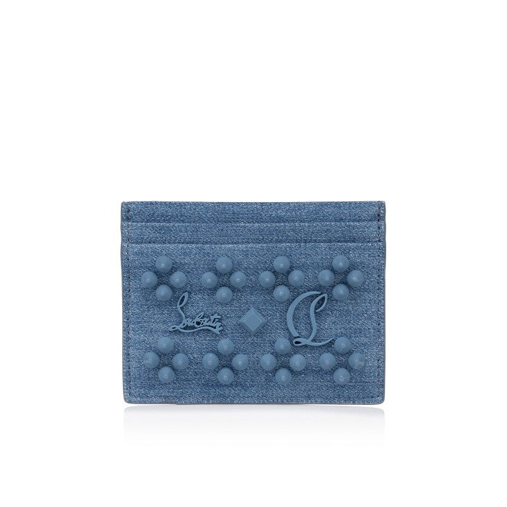 Christian Louboutin 3245242 Woman BLUE/LAC Wallets - Zuklat