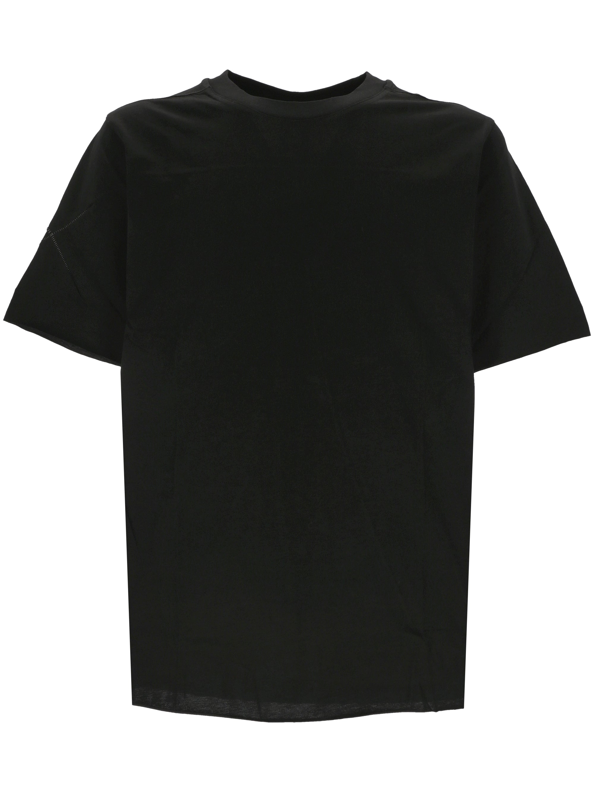 Thom Krom MTS818 Man Black T-shirts and Polos - Zuklat