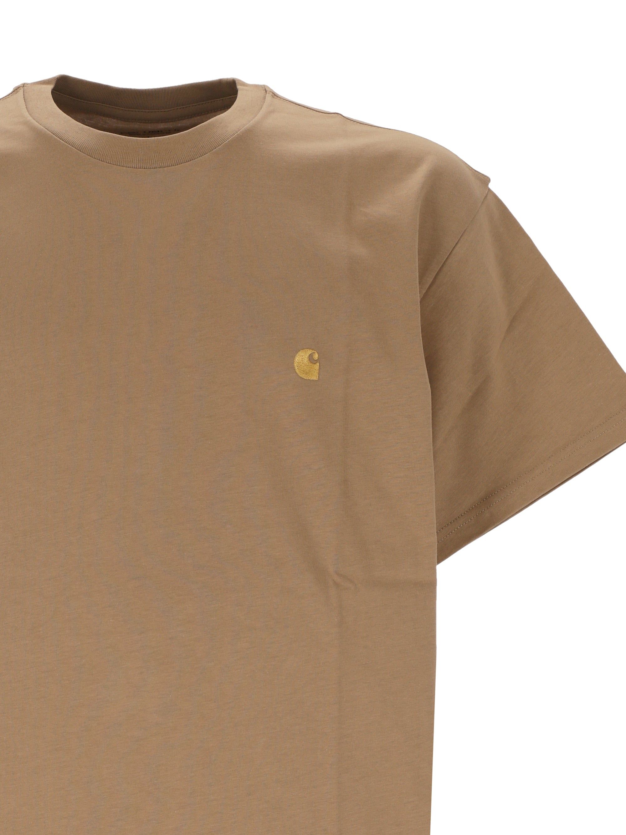 Carhartt WIP I026391 Unisex PEANUT/GOLD T-shirts and Polos - Zuklat