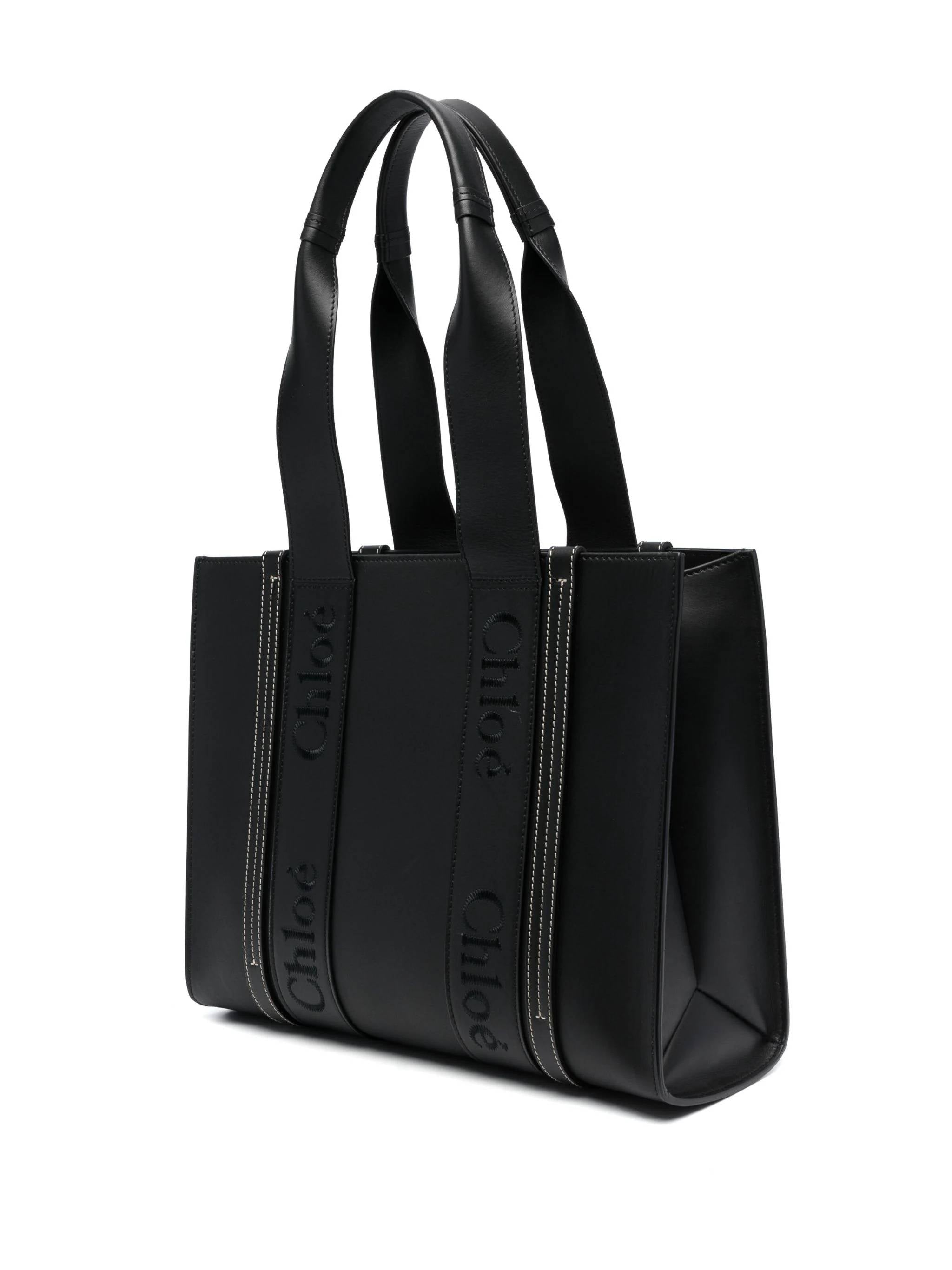 Chloè C23US383I60 Woman Black Bags.. - Zuklat