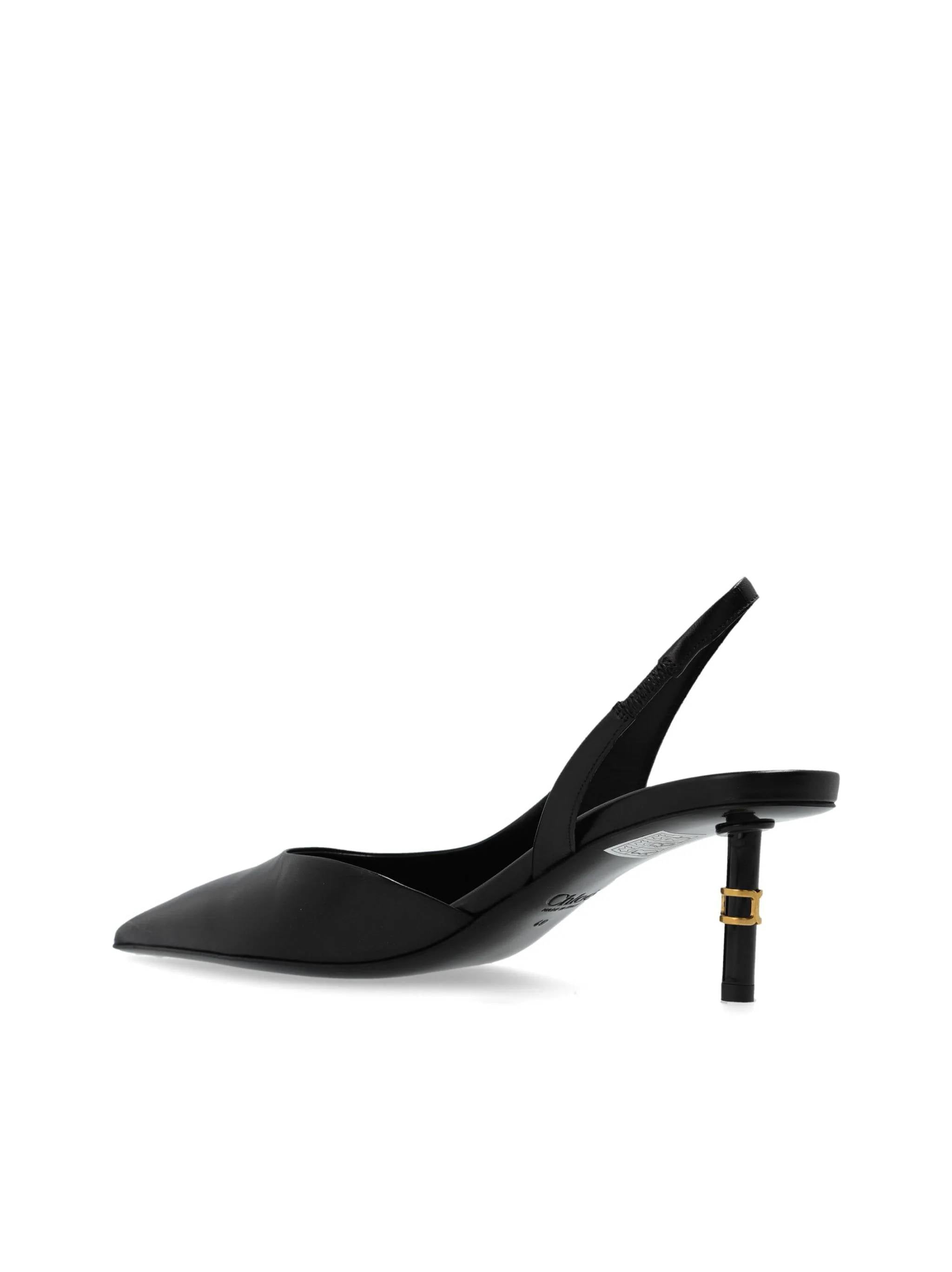 Chloè C24A04JMY Woman Black With Heel - Zuklat