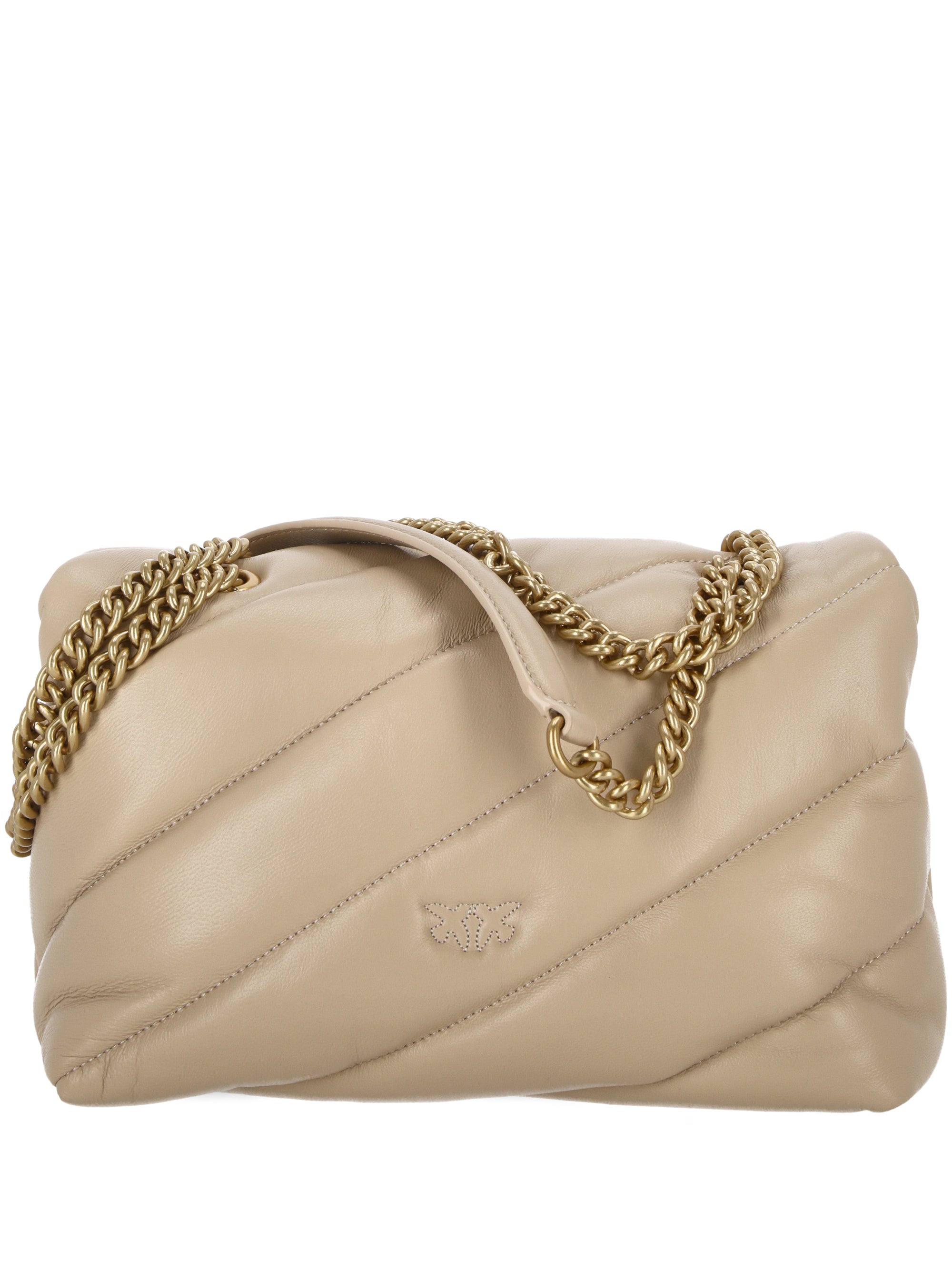 Pinko 100038 Woman BEIGE-GRIGIO FUMO-ANTIQUE Bags.. - Zuklat